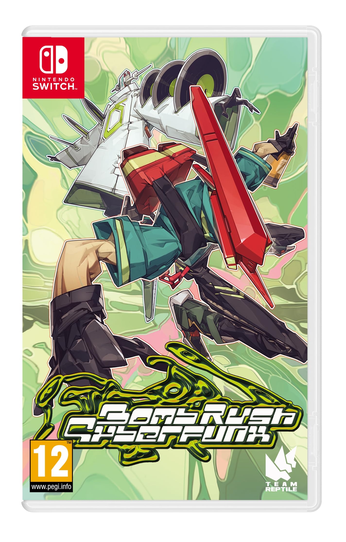 Bomb Rush Cyberfunk Game for Nintendo Switch - Stylish Action-Adventure Game for Home & Travel Gaming