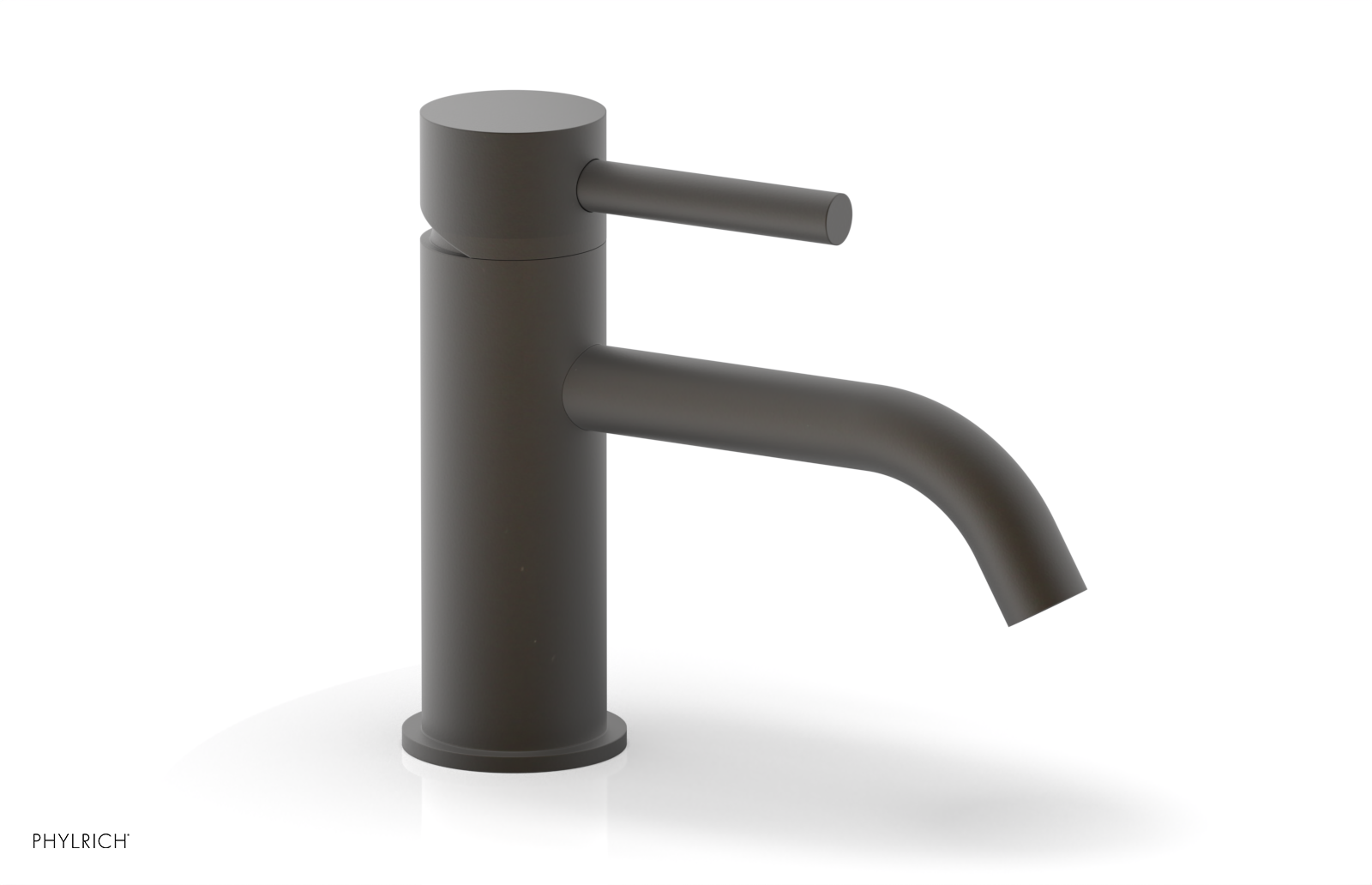 BASIC II Single Hole Bathroom Faucet with Lever Handle - Chrome Finish for Modern Sink Vanity - Perfect for Home, Hotel & Commercial Use