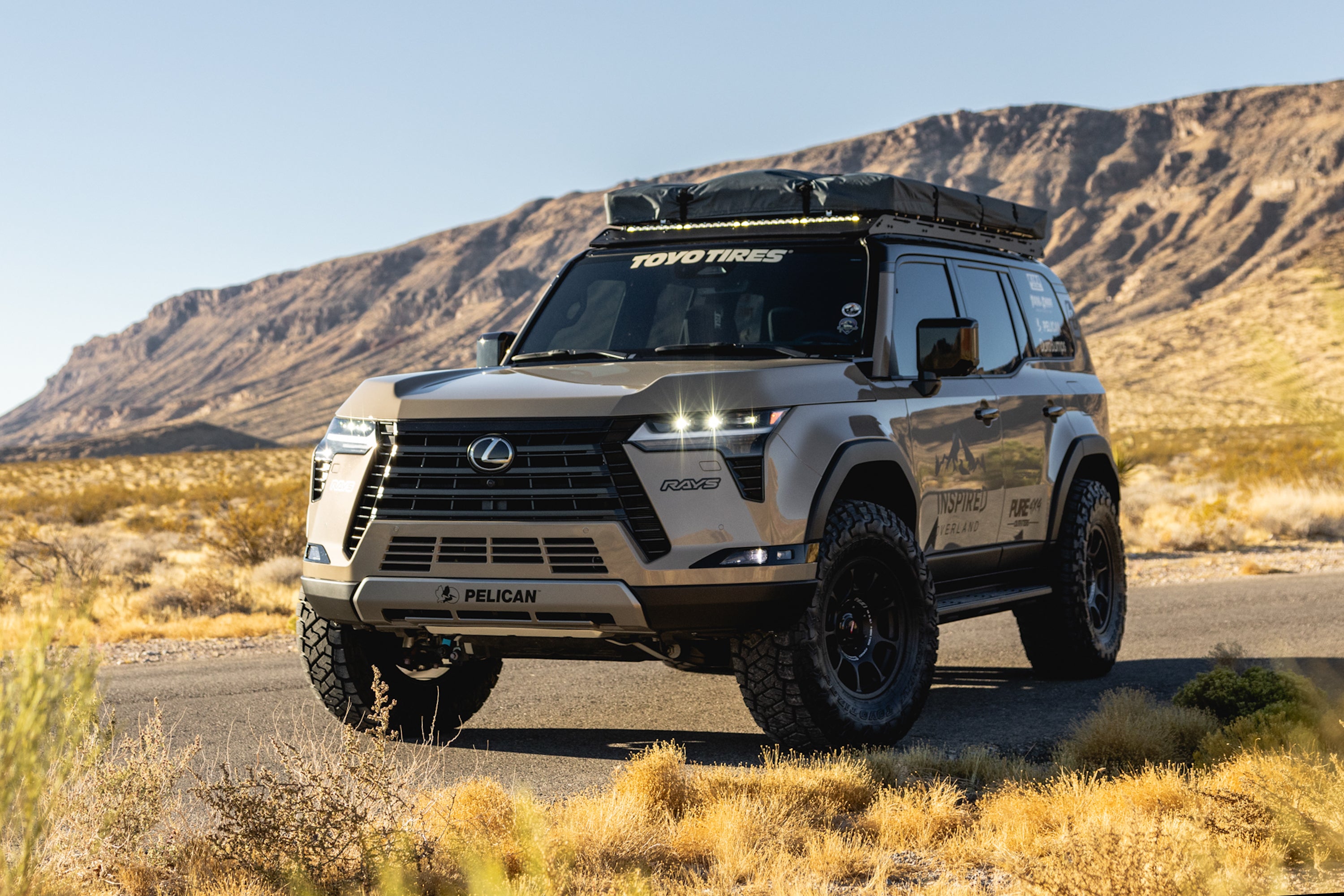 24+ GX550 Uniball Upper Control Arms - Heavy Duty Suspension Upgrade for Off-Roading & Performance Driving - Perfect for Toyota Land Cruiser & Lexus LX Modifications