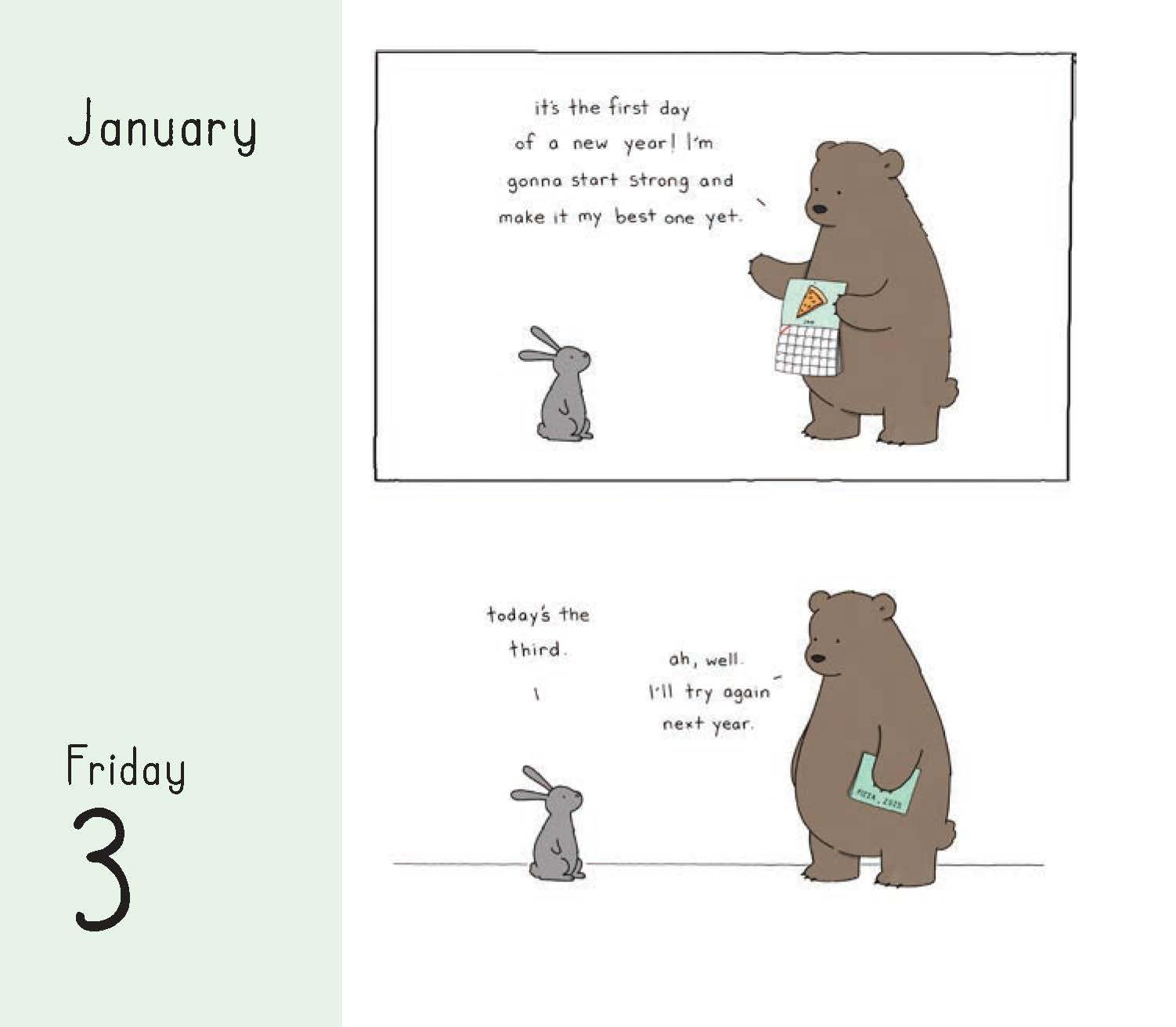 Little World of Liz Climo 2025 Daily Wall Calendar - Cute Animal & Funny Comics Planner for Office, Home, or Gift - Perfect for Scheduling, Organizing, and Daily Inspiration