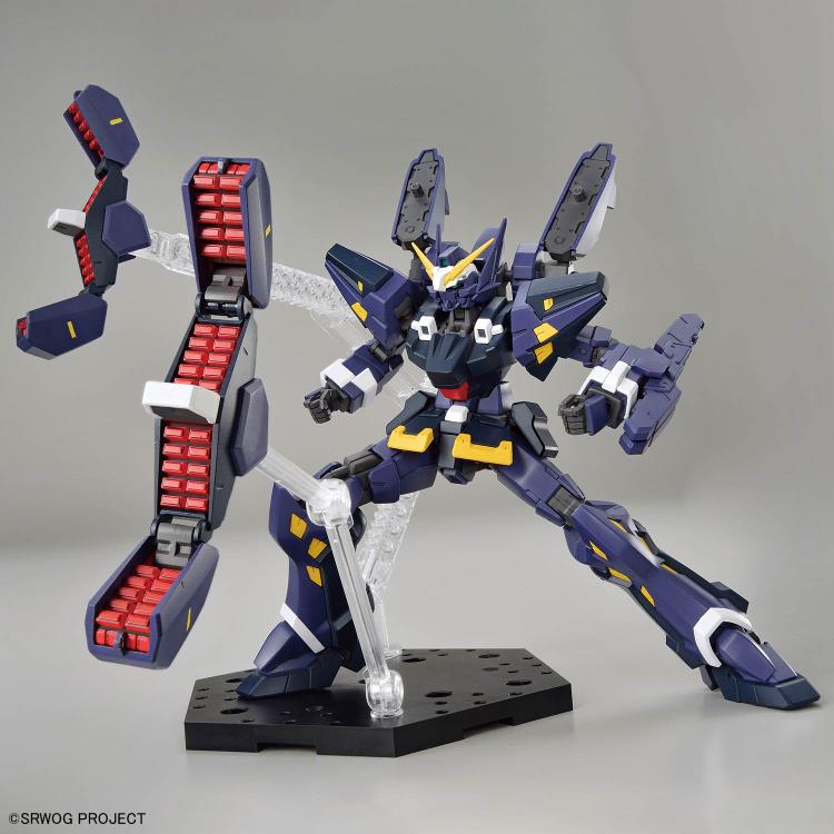 Bandai Super Robot Wars HG Huckebein Mk III Model Kit - 1/144 Scale Action Figure for Collectors & Hobbyists - Perfect for Display, Custom Painting & Anime Fans