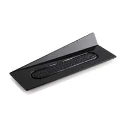 Single Serve Tray Rectangular Black - Perfect for Parties, Events & Home Dining | Elegant Serving Plates for Appetizers, Desserts & Small Bites