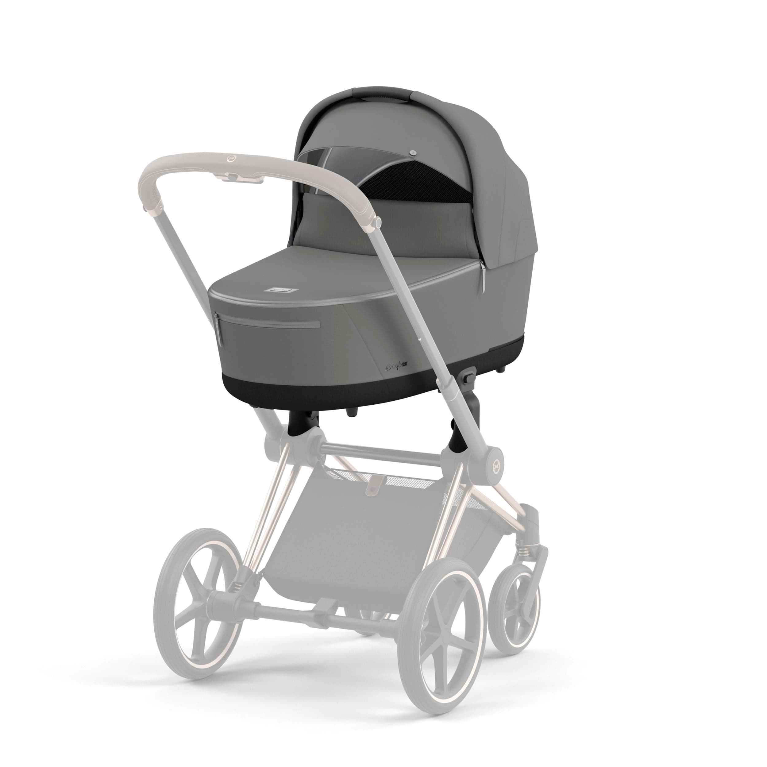 Cybex Priam 4 & ePriam 2 Lux Carry Cot - Premium Baby Stroller with Bassinet for Newborns | Perfect for City Walks, Shopping & Travel