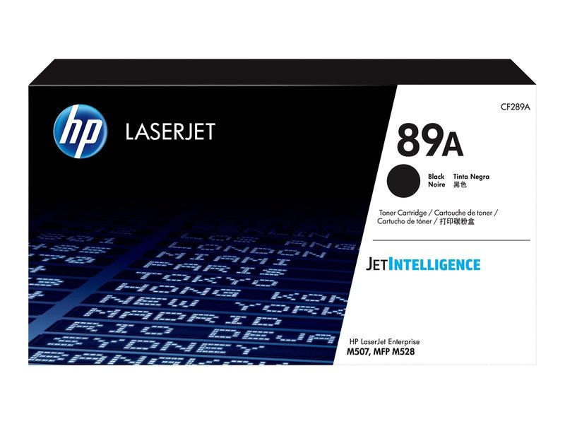 Original HP 89A Black Toner Cartridge for HP LaserJet Pro M507 M528 Printers - High Yield Printing for Office & Home Use