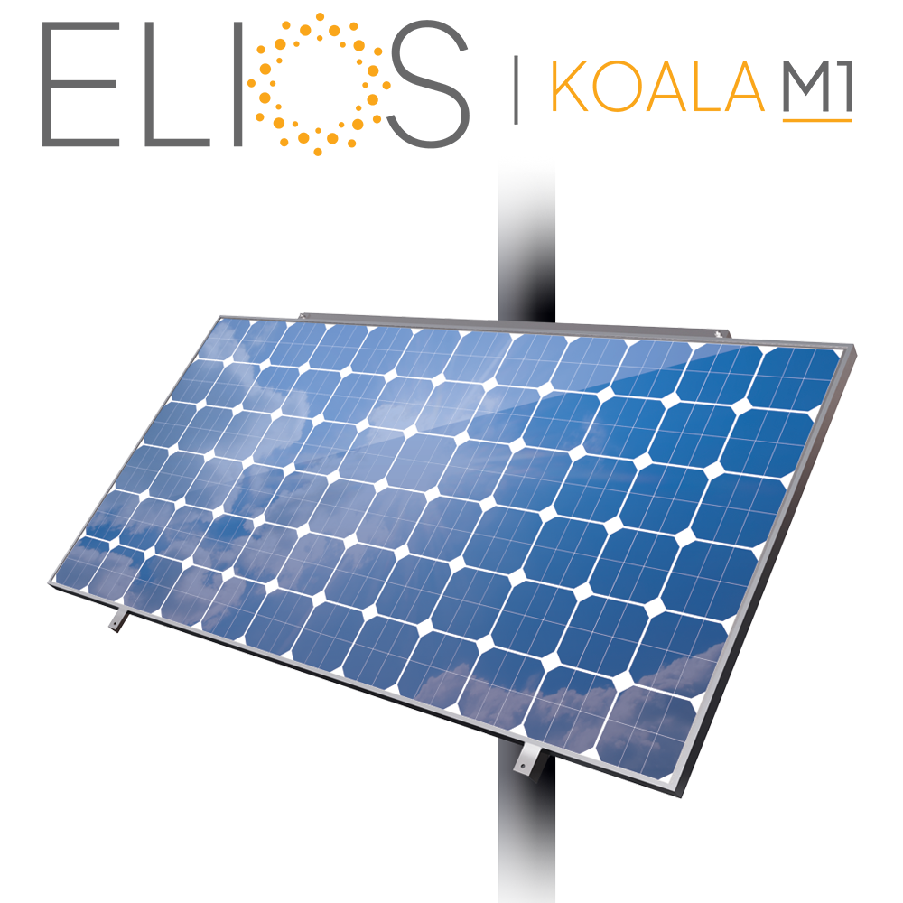 Elios Koala M1 Solar Panel Mounting Bracket Kit - Heavy Duty Adjustable Rack System for Roof & Ground Installation - Perfect for RV, Home & Off-Grid Solar Projects