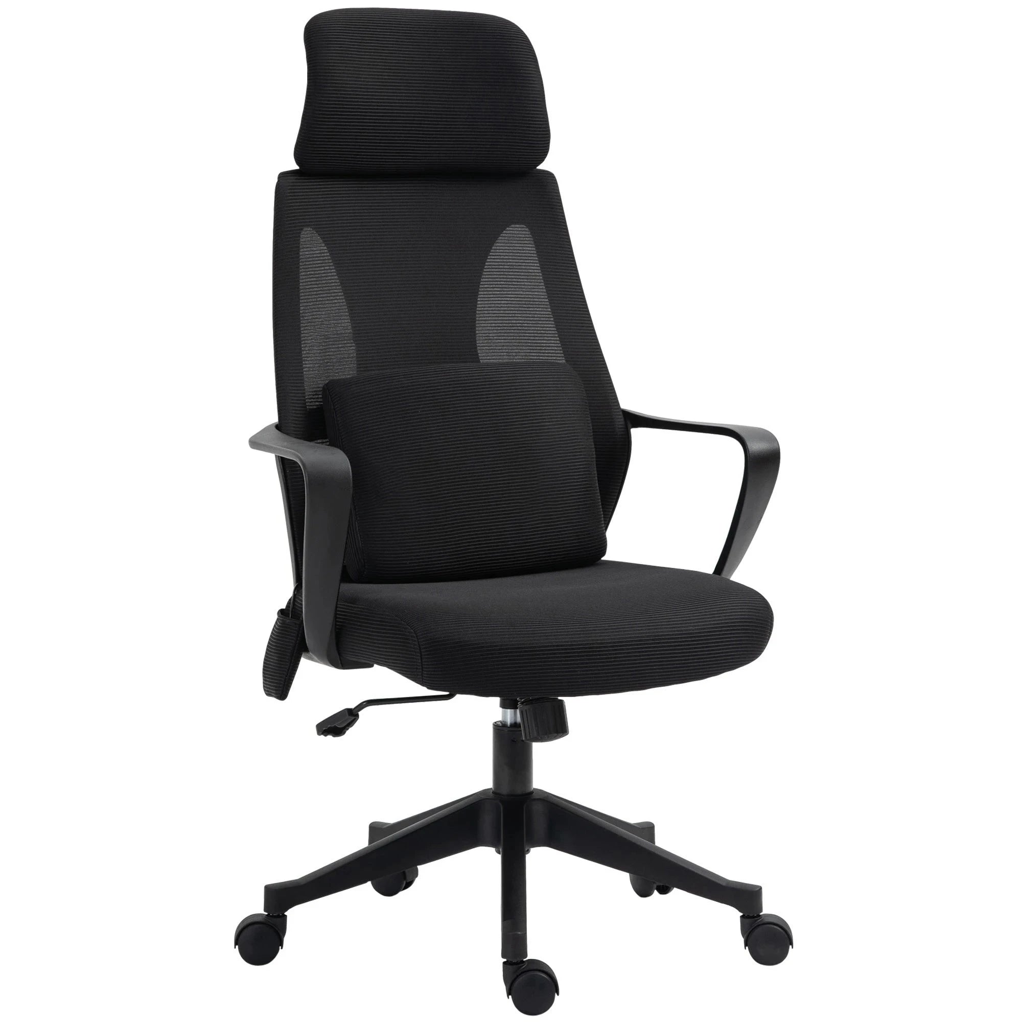 Premium High Back Ergonomic Executive Office Chair with Adjustable Lumbar Support & Massage Function - Perfect for Home Office, Gaming Setup, and Long Work Sessions