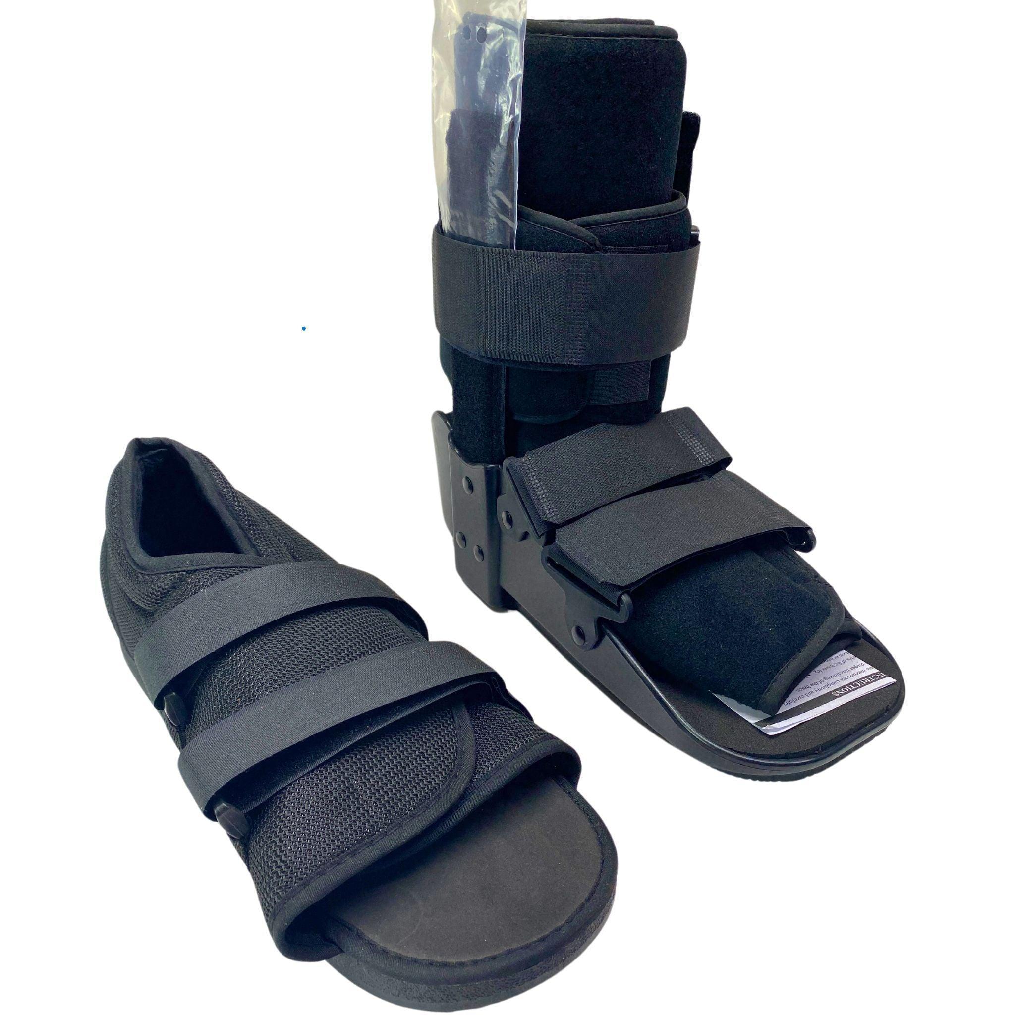 Medline Post Op Shoe & Walker for Ankle Support - 40 Pcs Lot - Ideal for Post-Surgery Recovery, Foot Injuries & Mobility Assistance