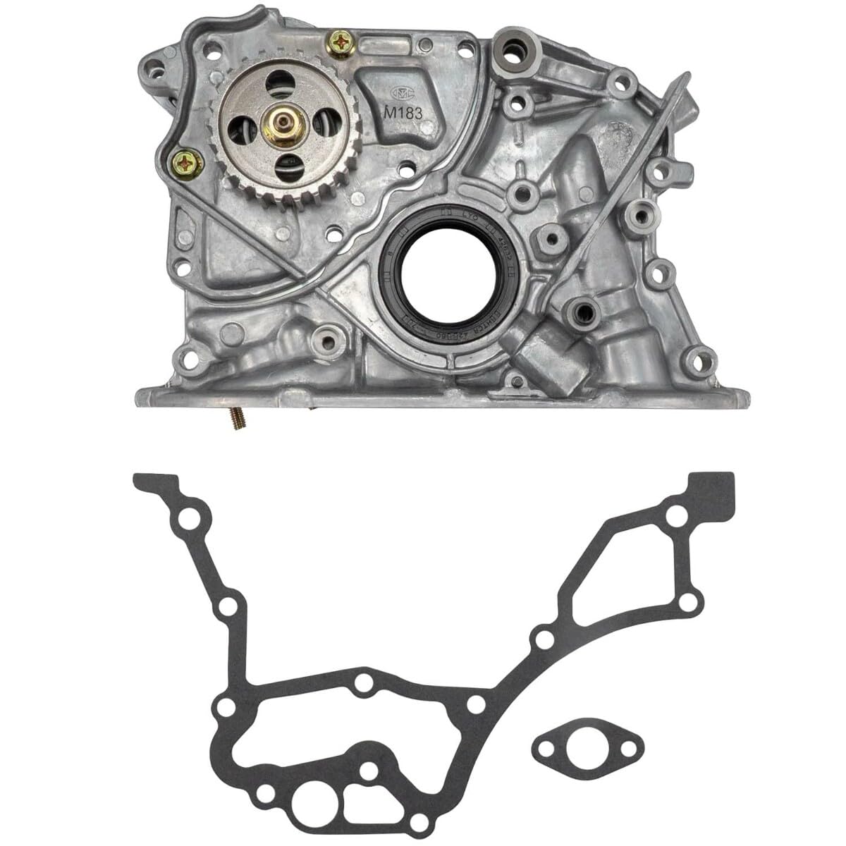 Melling M183 High Performance Engine Oil Pump - Compatible with Chevy, Ford, Dodge - Replacement for OEM 183 - Perfect for Engine Rebuilds & Performance Upgrades