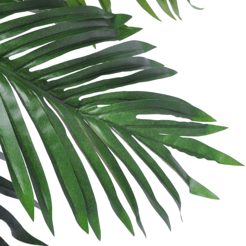 Artificial Coconut Palm Tree in Nursery Pot - Realistic Fake Greenery Plant for Home, Office, Lobby Decor | Perfect for Indoor Spaces, Wedding Centerpieces & Tropical-Themed Parties