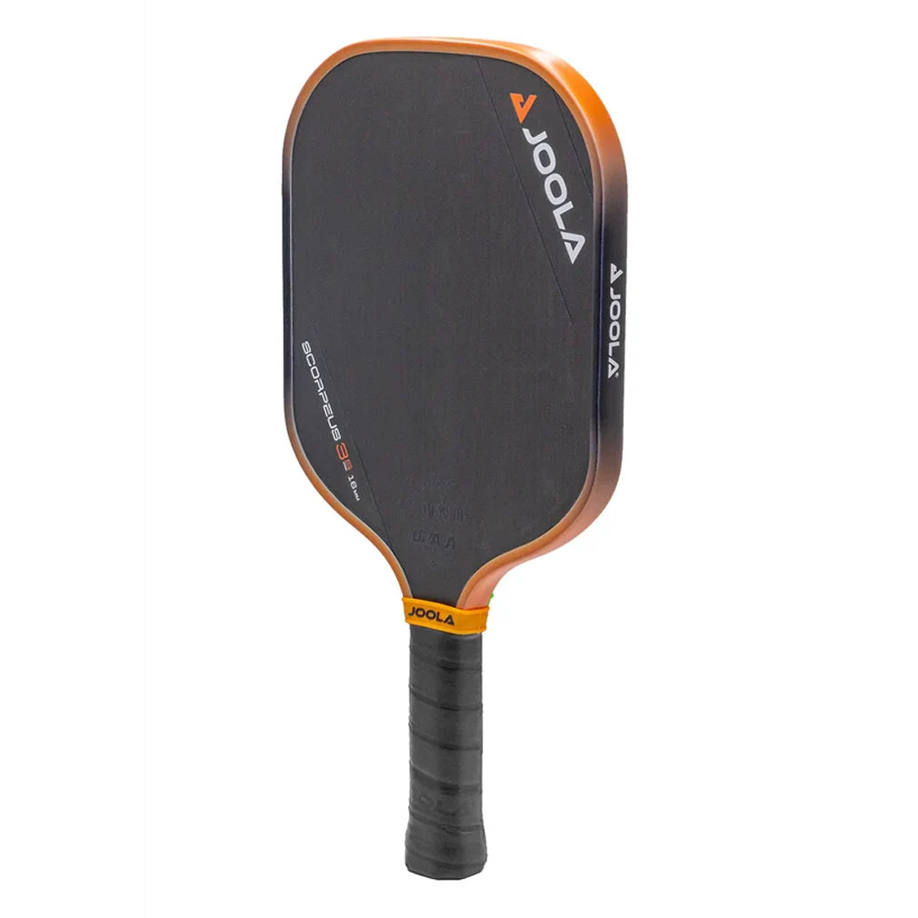 Collin Johns Scorpeus Pro IV 16mm Pickleball Paddle - Premium Carbon Fiber Paddle for Competitive Play & Tournament Use - Perfect for Singles & Doubles Matches, Outdoor & Indoor Games