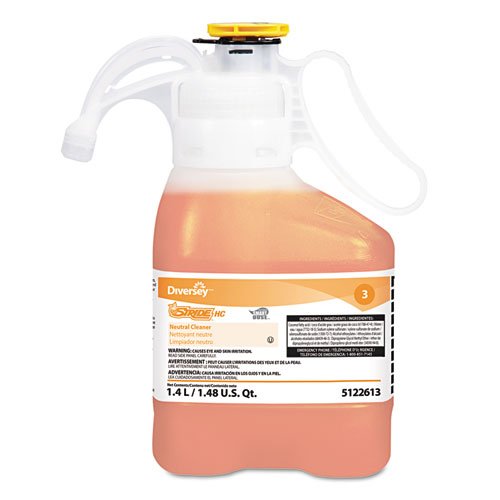 Stride Neutral Cleaner - Citrus Scent (1.4 mL, 2 Bottles) | Eco-Friendly Multi-Surface Cleaner for Kitchen, Bathroom & Floors | Safe for Pets & Kids