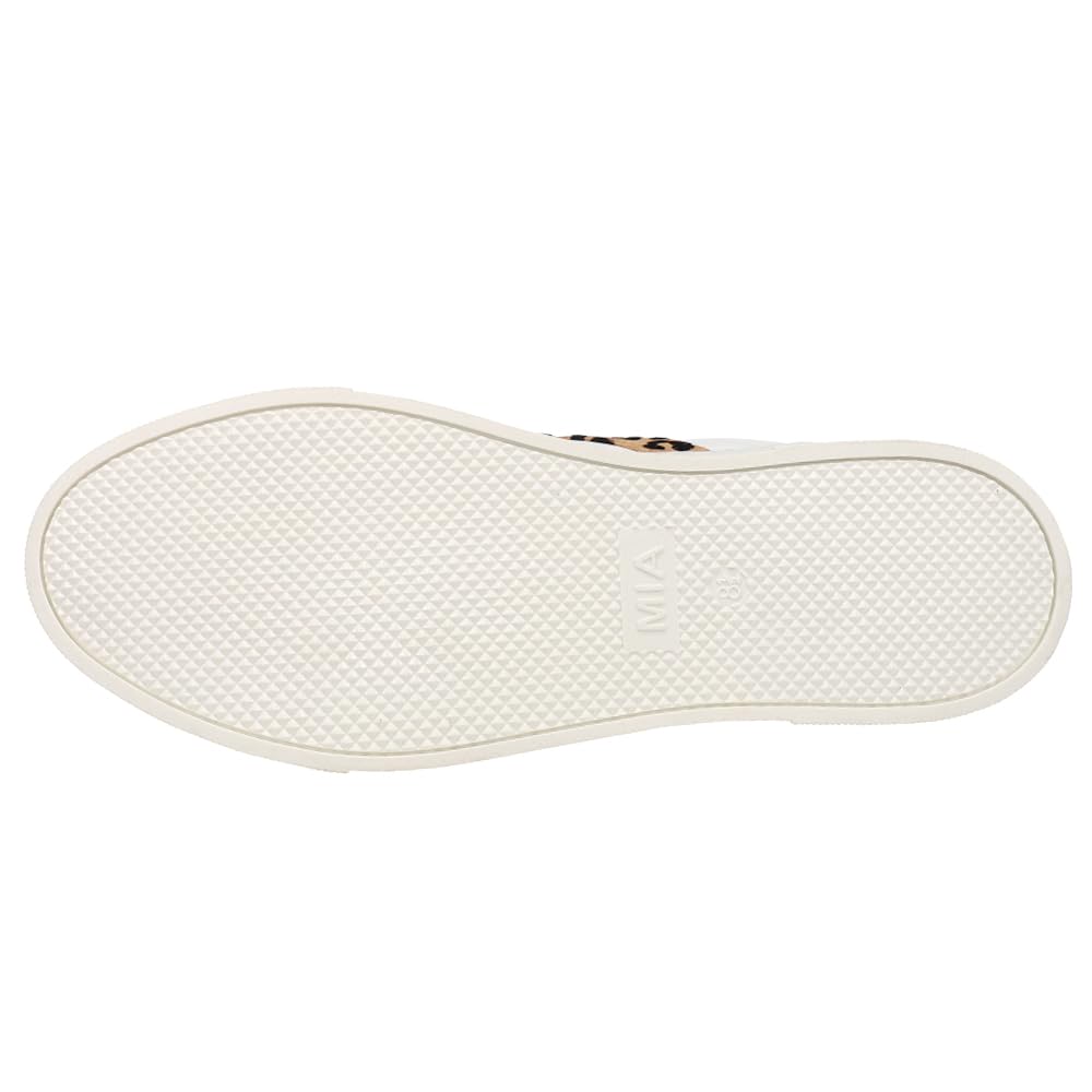 **MIA Alta Women's Vegan Leather Lace-Up Sneakers – Stylish Casual & Athletic Shoes for Walking, Running & Everyday Wear**