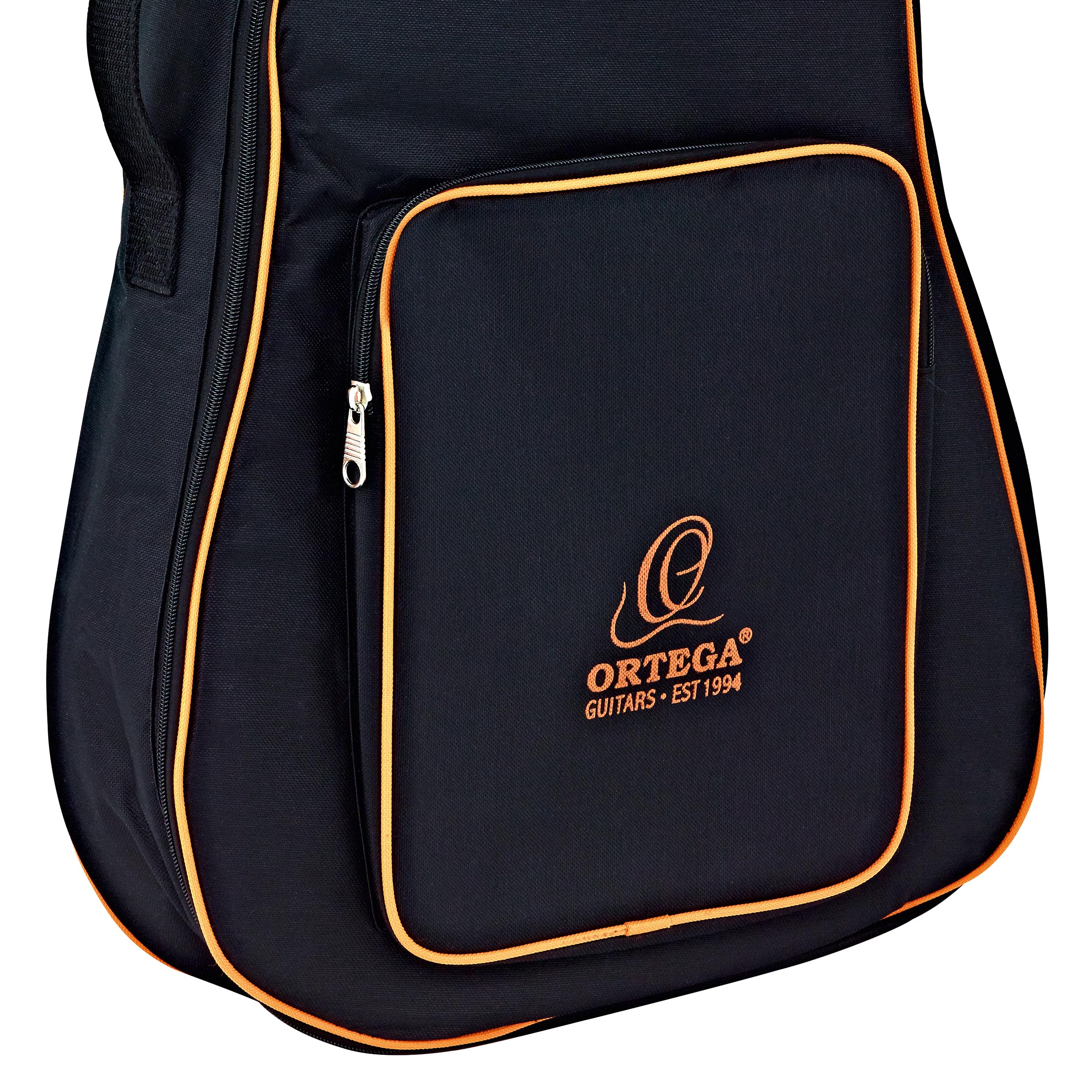 Ortega Economy 1/2 Size Guitar Gig Bag - Lightweight & Durable Case for Acoustic & Electric Guitars (OGBSTD-12) | Perfect for Travel, Practice & Storage