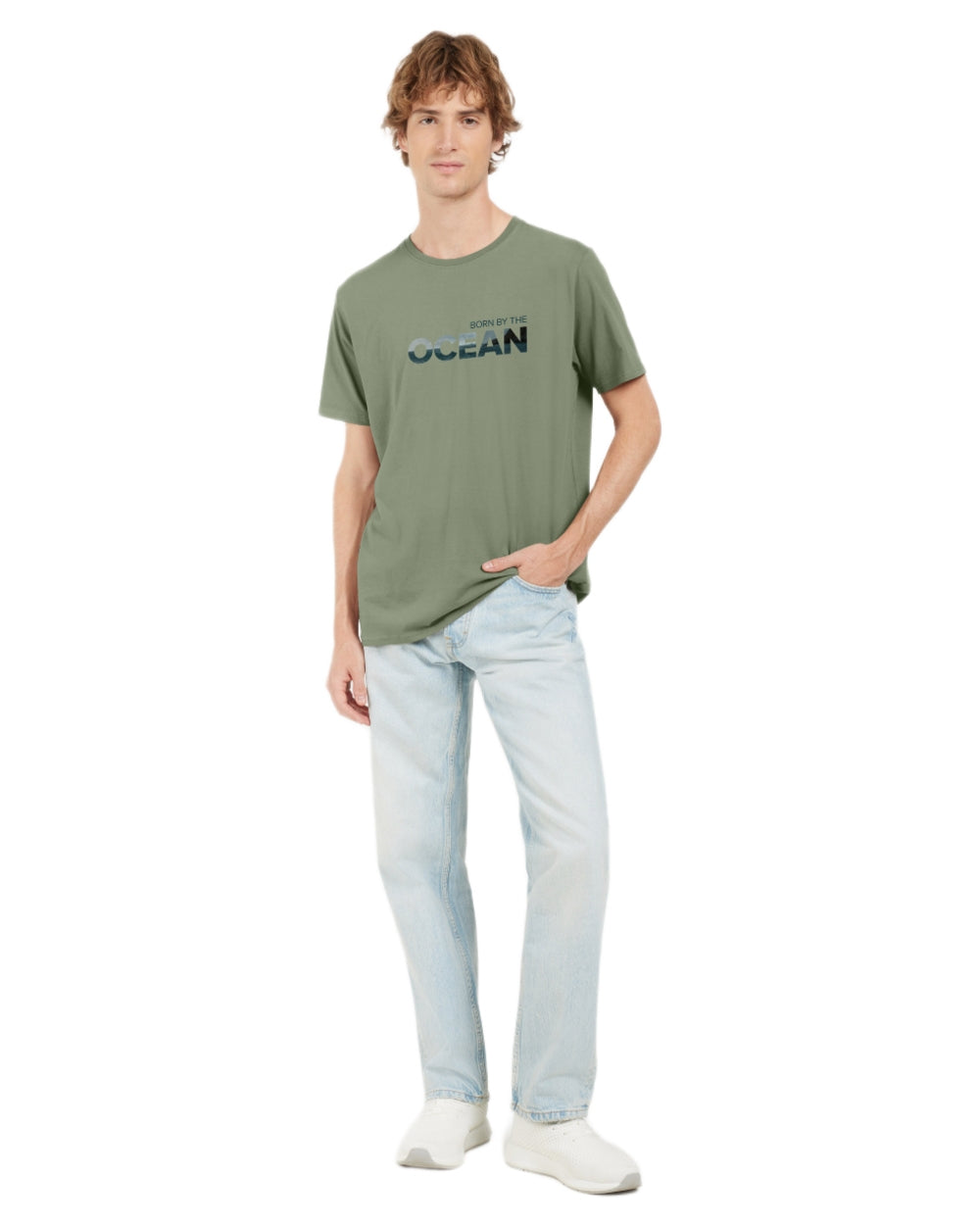 Didriksons Men's Harald Ocean T-Shirt - Comfortable Cotton Tee for Casual Wear & Outdoor Activities