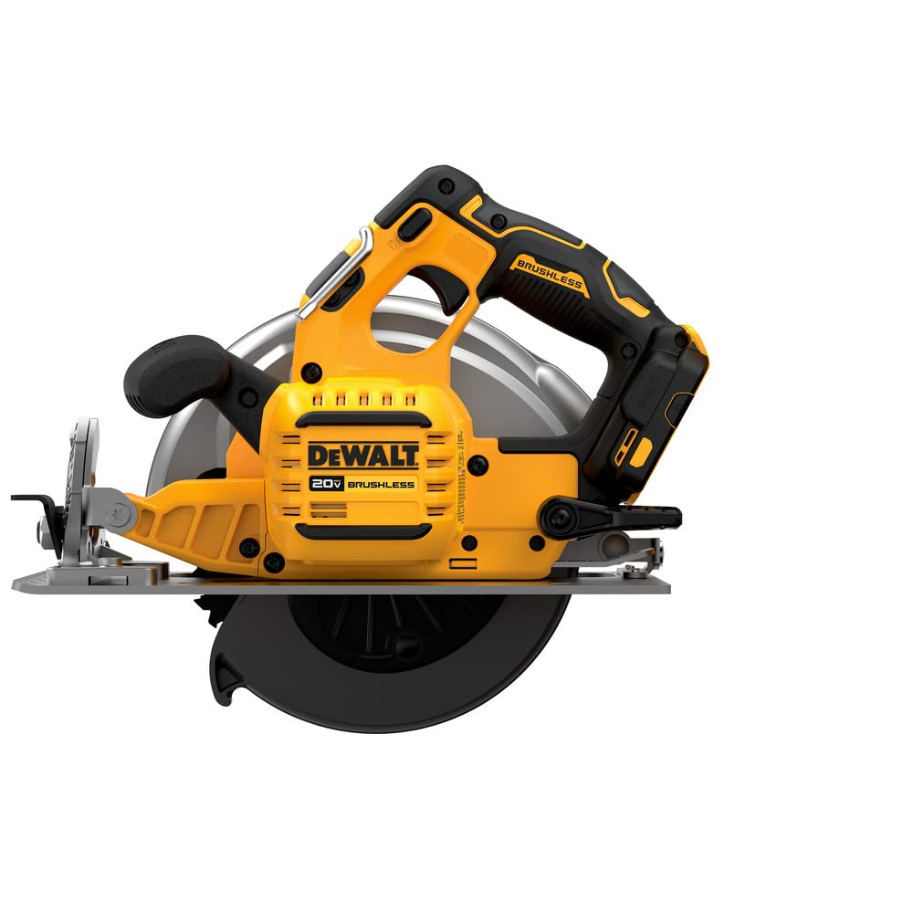 DEWALT 20V MAX Cordless Circular Saw (Tool Only) - Perfect for Woodworking, DIY Projects, and Professional Construction