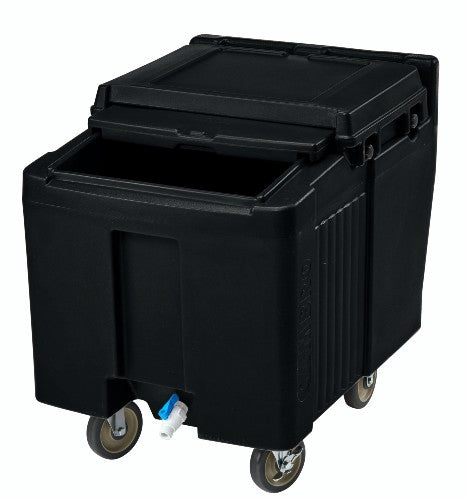 Cambro ICS125L110 Ice Caddy - 125 Lb. Capacity with 2 Swivel & 2 Fixed Casters - Perfect for Restaurants, Bars, and Outdoor Events
