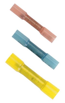 Ancor Marine Grade Heat Shrink Butt Connectors - Waterproof Electrical Wire Connectors for Boats, RVs, and Automotive Wiring (10-Pack) - Ideal for Marine, Outdoor, and DIY Electrical Projects
