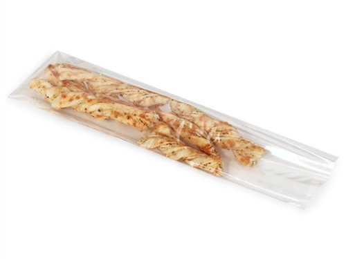 Bulk 3x11 Inch Clear High Barrier Cello Bags - 1.5 Mil Saran Coated (Pack of 1000) for Food Storage, Candy Packaging & Retail Display