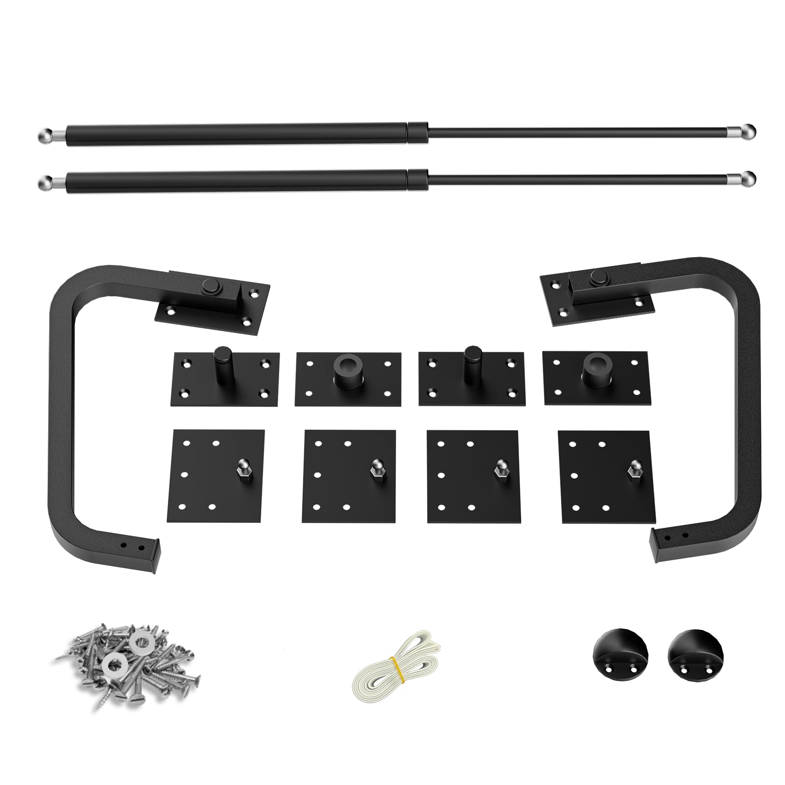 ROOMTEC Full Murphy Bed Hardware Kit - Horizontal Folding Wall Bed Kit for Easy Installation & Space Saving | Perfect for Small Apartments, Guest Rooms & Home Offices