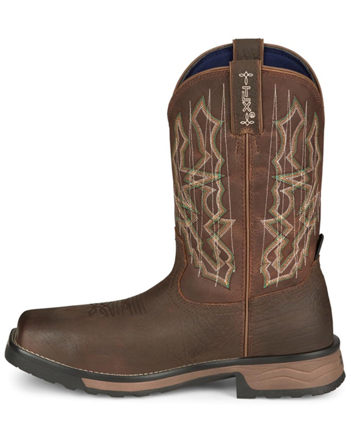 Tony Lama Men's Anchor Composite Toe Work Boots - Durable Safety Boots for Construction & Outdoor Work - Comfortable & Slip-Resistant for Heavy Duty Use
