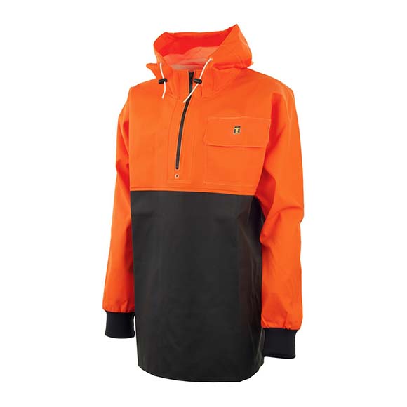 Florescent Orange/Black