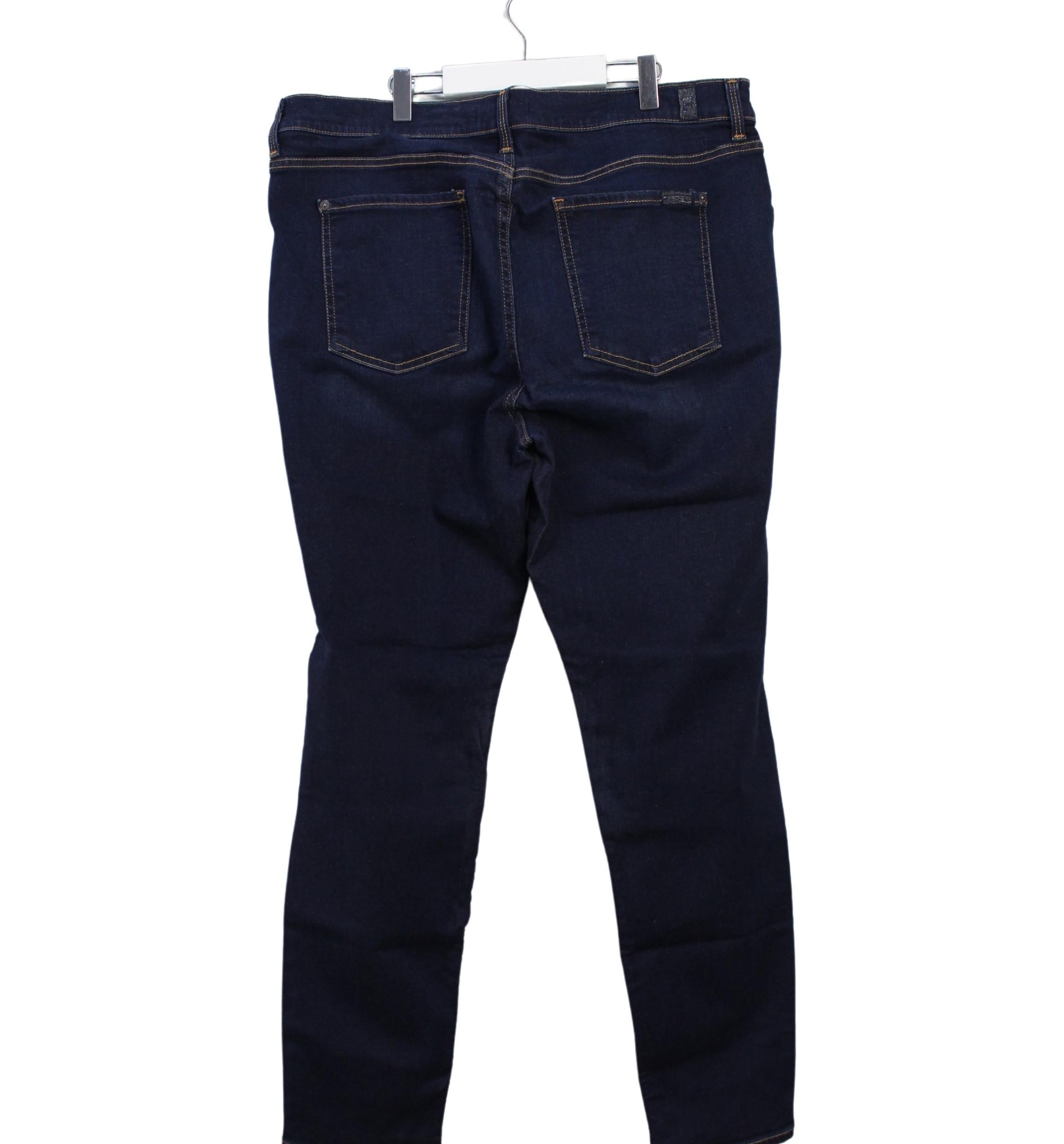 7 For All Mankind Women's Maternity Jeans - Size 32, Stretch Denim Pregnancy Pants for Comfort & Style - Perfect for Work, Casual Wear & Everyday Maternity Outfits