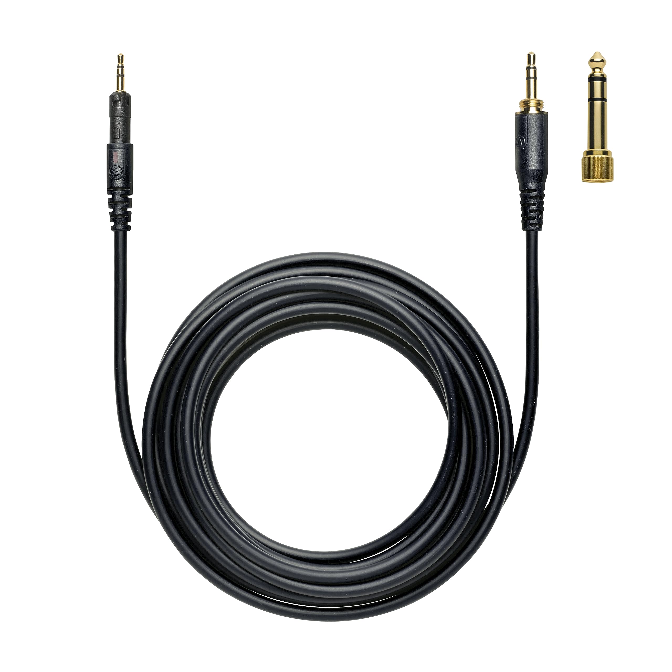 Audio-Technica ATH-M50X Professional Studio Monitor Headphones - Black - Detachable Cable - High-Fidelity Sound for Music Production, DJing & Audio Mixing - Perfect for Home Studios & Professional Recording