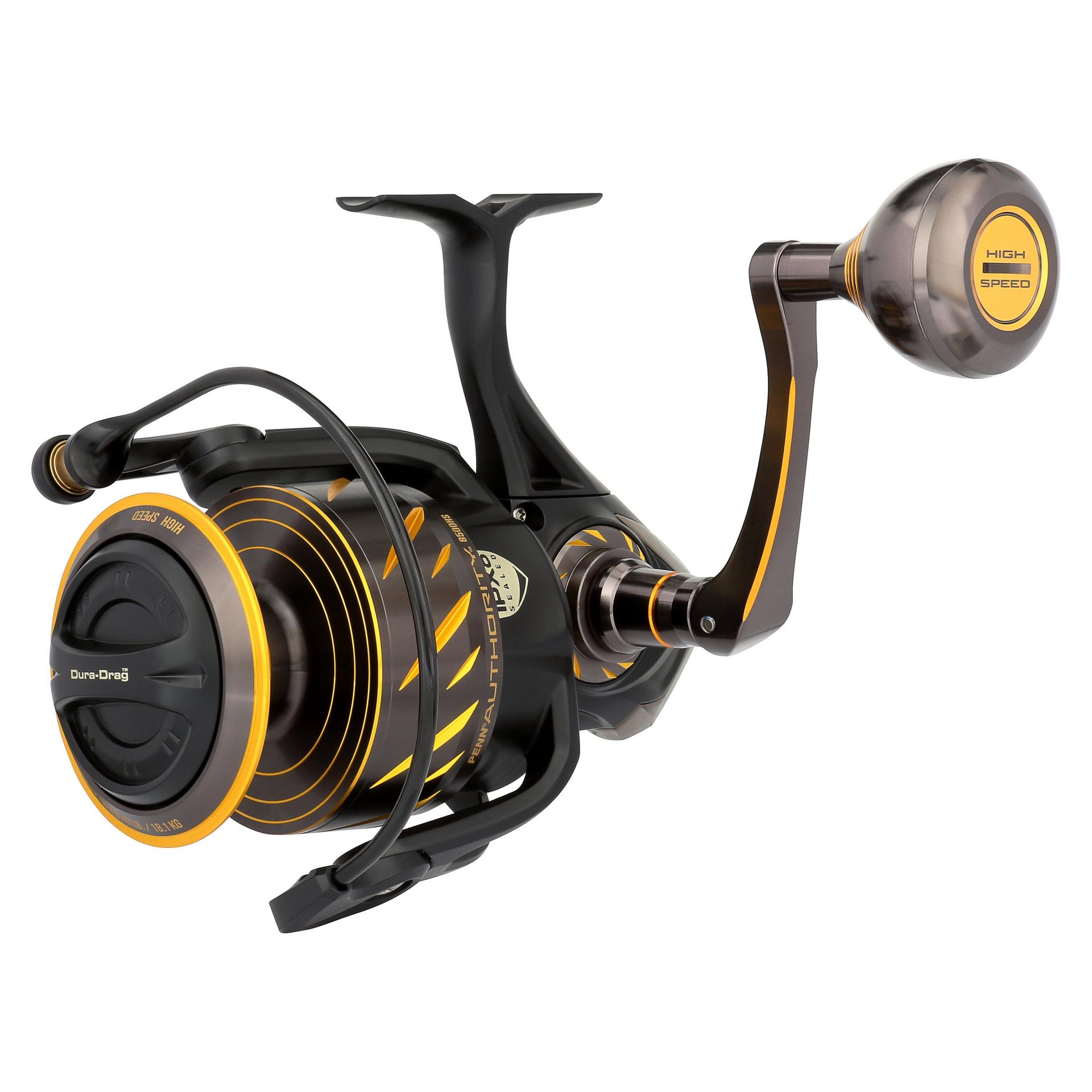 Authority® Spinning Reel - High Performance Fishing Reel for Saltwater & Freshwater | Smooth Drag System, Lightweight Design | Perfect for Bass, Trout & Surf Fishing