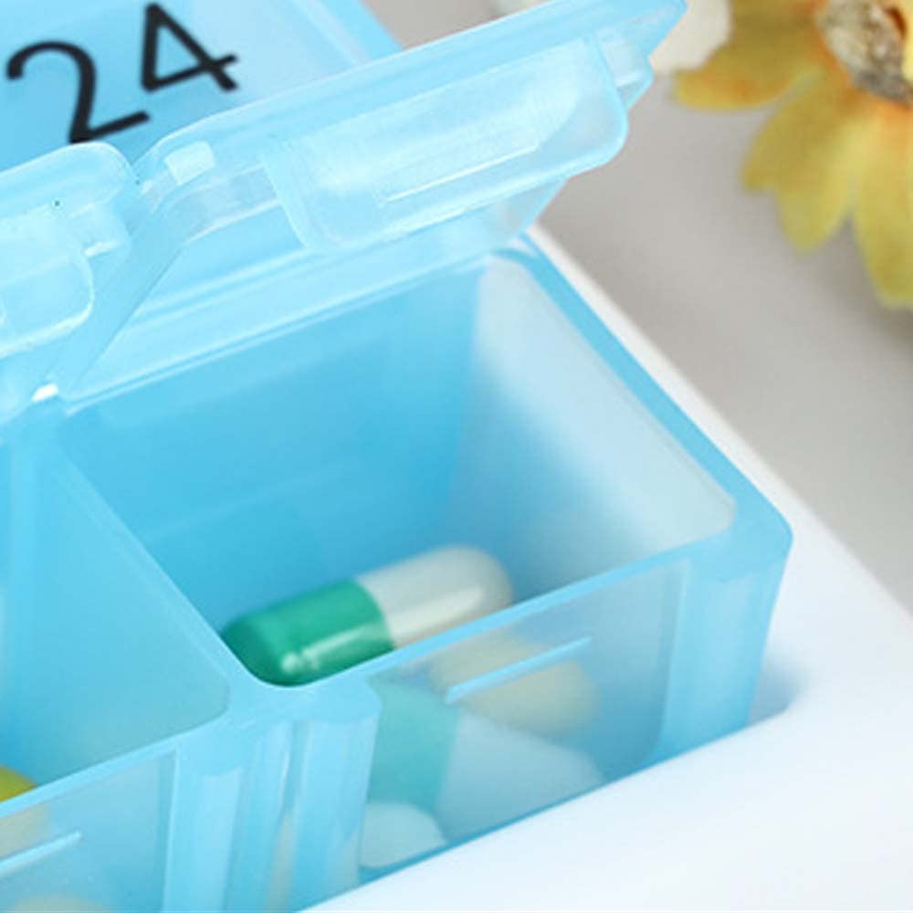 31-Day Portable Pill Organizer - Dust-Proof Monthly Medicine Box with Removable Compartments | Perfect for Travel, Home & Daily Medication Management
