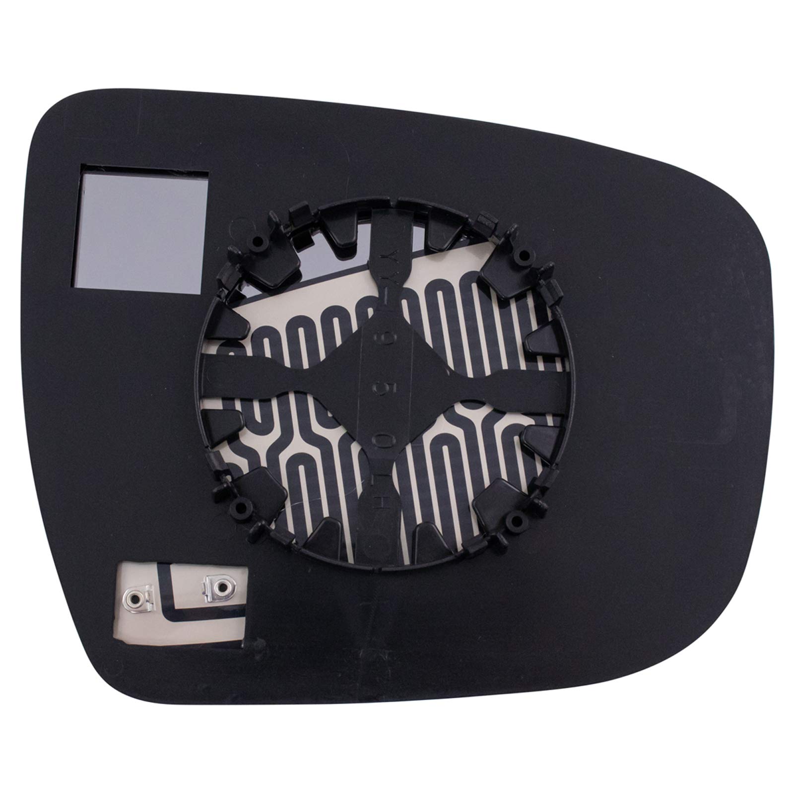 Heated Side Mirror Glass with Backing Plate - Left & Right Pair Compatible with Nissan Pathfinder | Defrosting Replacement for Winter Driving & Enhanced Visibility
