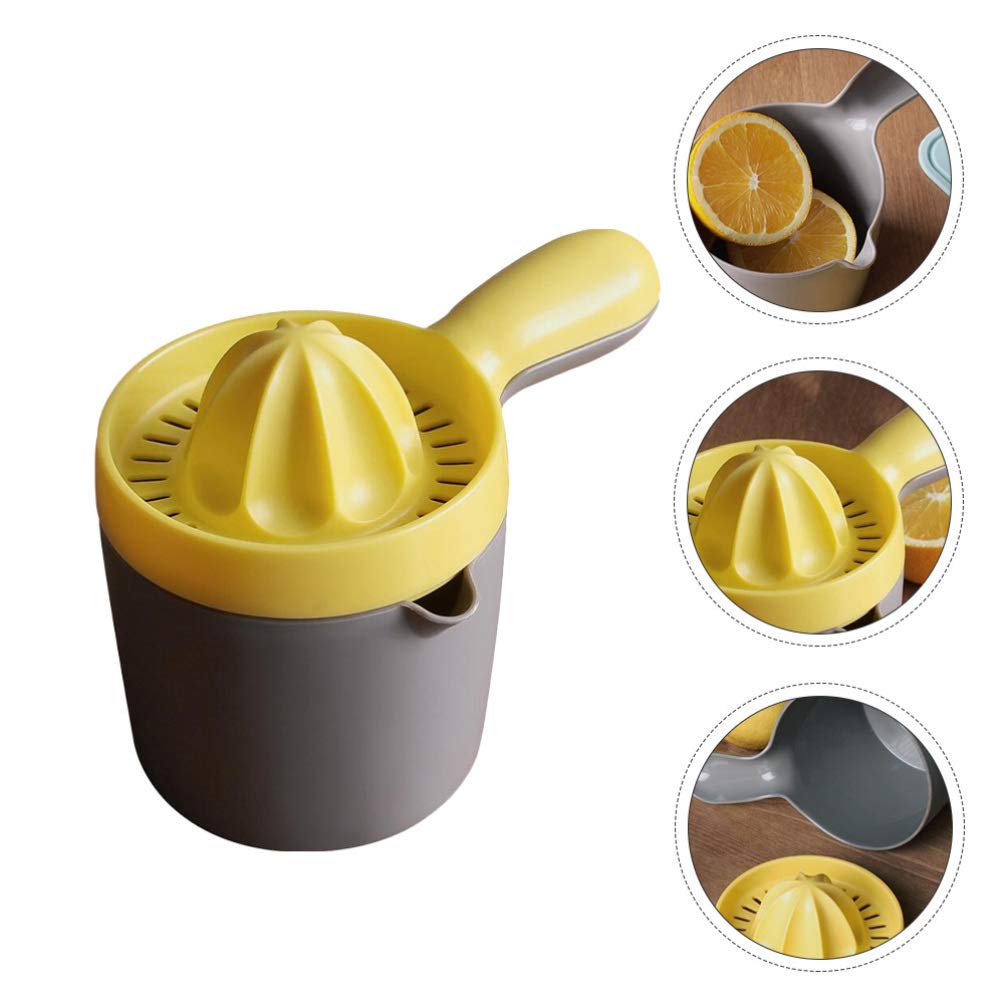 1pc Manual Hand Squeezer - Orange Juicer & Fruit Juice Maker for Fresh Citrus, Lemon, Lime - Perfect for Kitchen, Bar, Camping & Healthy Drinks
