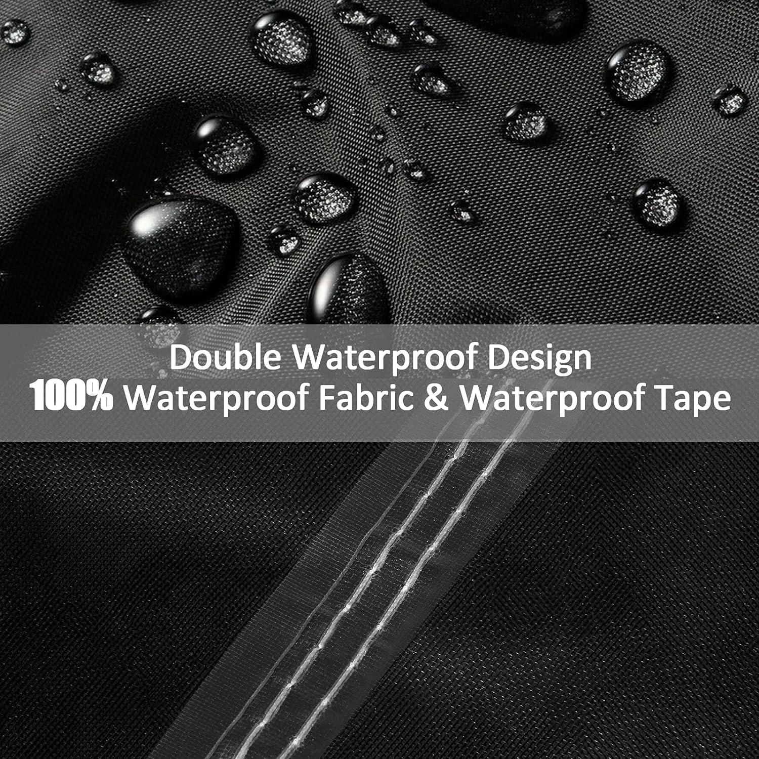 **GEMITTO Waterproof Pool Table Cover with Handles & Buckles - Fits 7/8/9 FT Indoor/Outdoor Billiard & Snooker Tables - Durable Drawstring Design for Easy Use**    *(Perfect for Home Game Rooms, Bars, Clubs, and Outdoor Patios - Protects Your Pool Table from Dust, Spills, and Weather)*