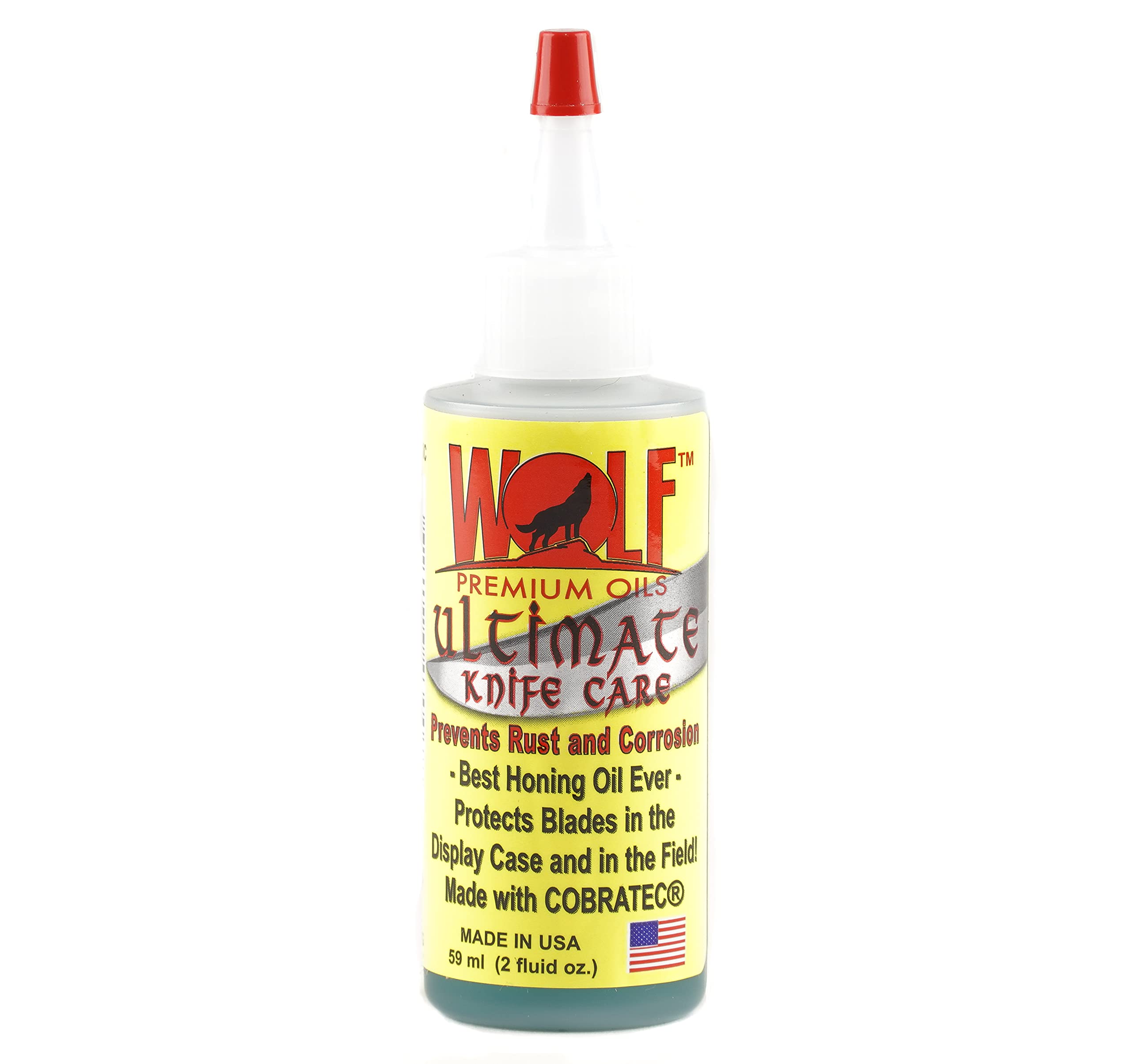 Premium Food Grade Mineral Oil - 2 Oz Knife Oil, Honing Oil & Cutting Board Oil for Rust Protection | Safe for Kitchen Knives, Countertops, Butcher Blocks | Ideal for Sharpening, Seasoning & Wood Care