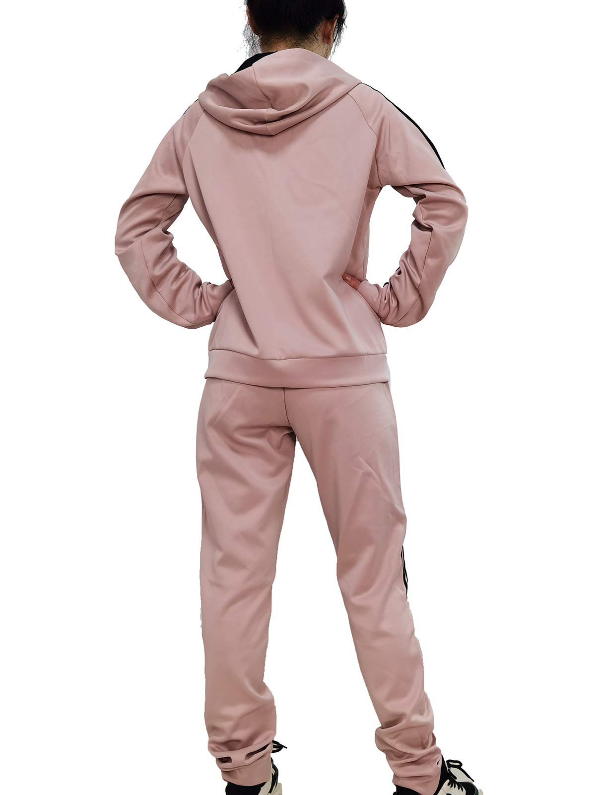 Women's Casual 2-Piece Track Suit Set - Comfortable Sweatsuit for Running, Yoga & Lounge Wear | Athletic Outfit for Gym, Travel & Everyday Fashion