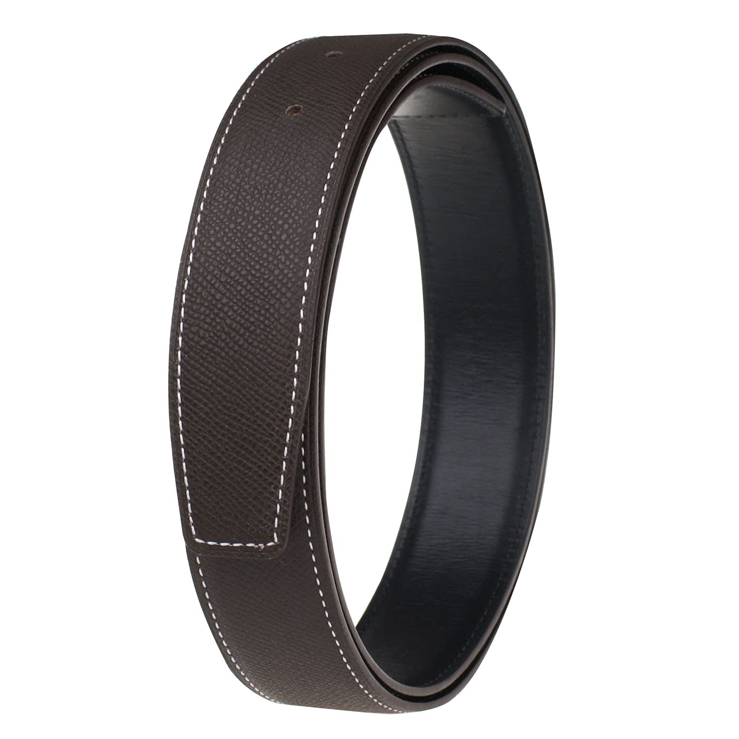 Premium Full Grain Cow Leather Belt Strap - 32mm Wide, No Buckle, Durable & Stylish Replacement for Men & Women - Perfect for Casual, Office & Formal Wear