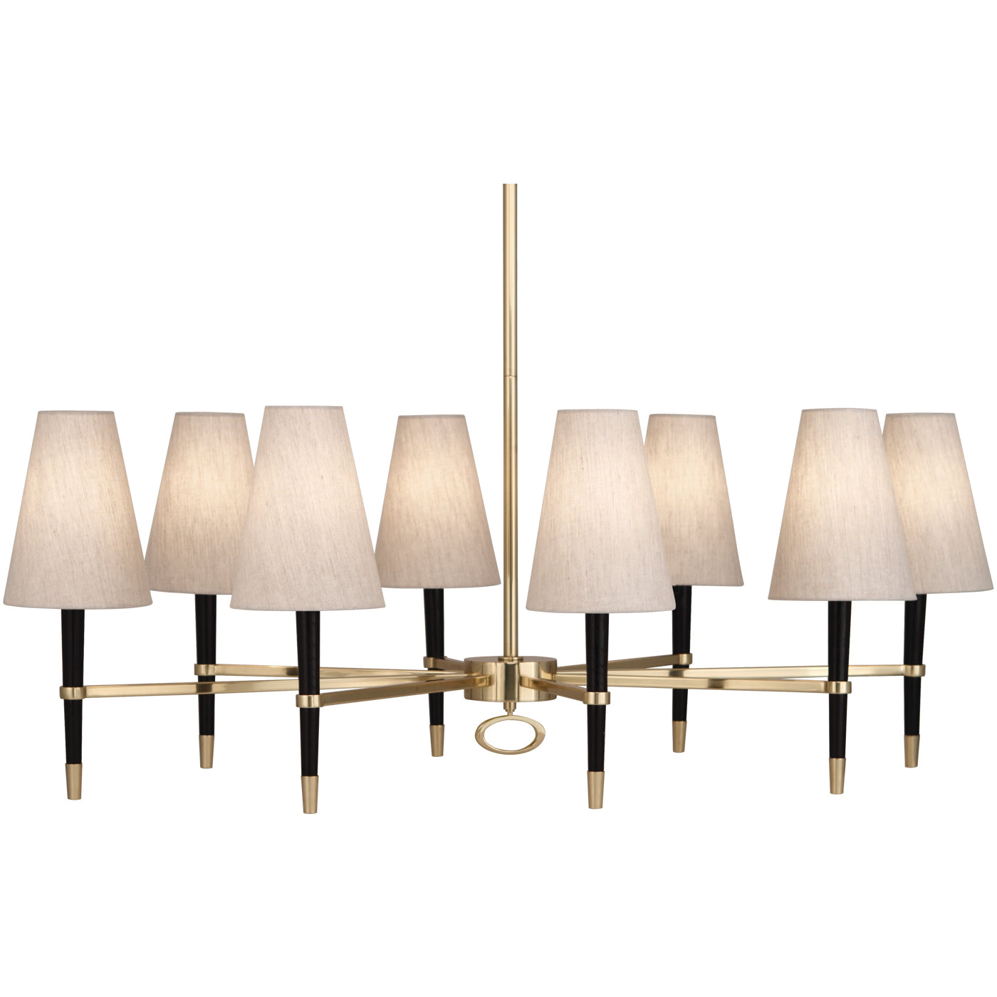 Ventana Oval Chandelier - Modern Crystal Glass Ceiling Light Fixture for Dining Room, Living Room & Bedroom - Elegant Home Decor Lighting for Weddings & Interior Design