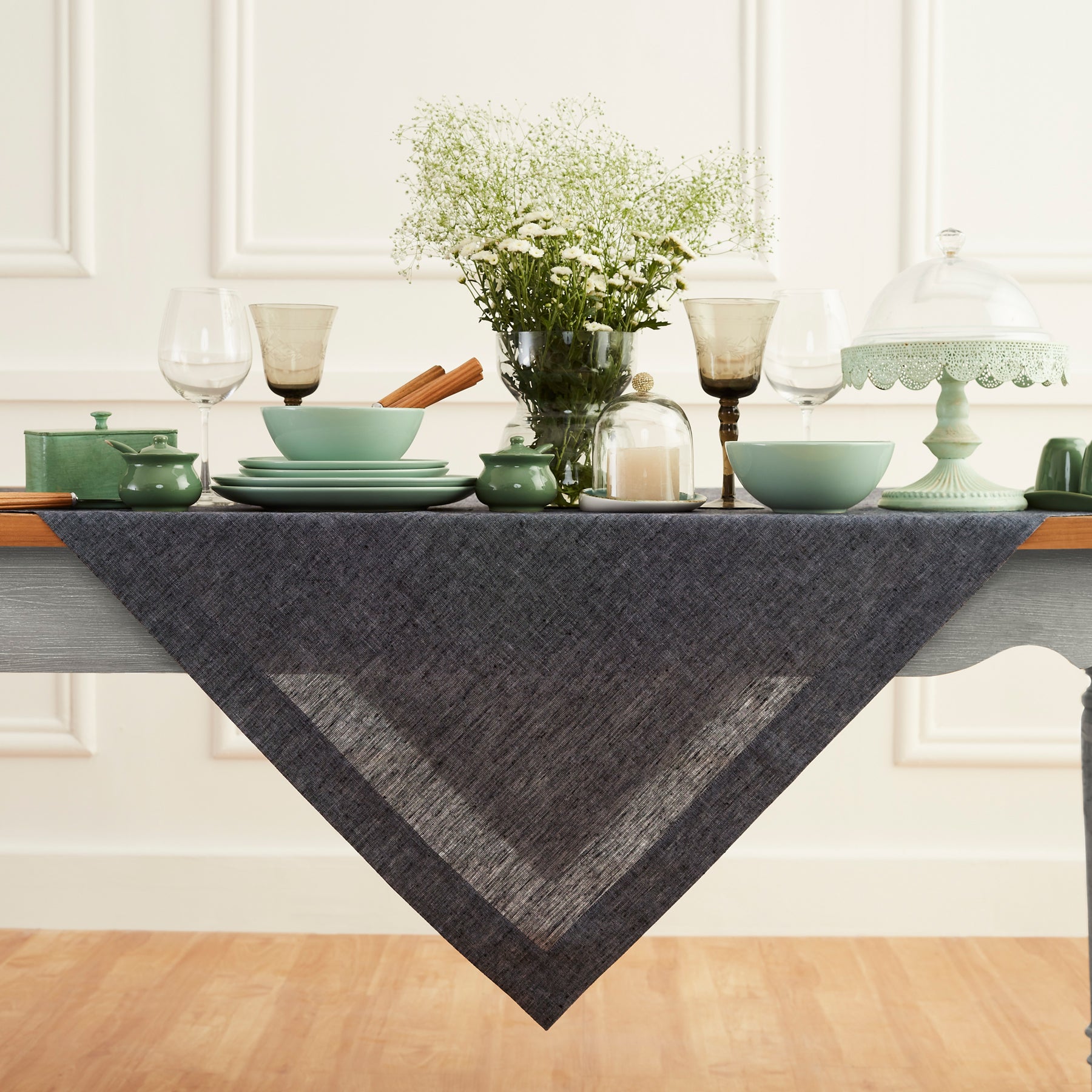 Athena Decorative Table Throw Blanket - Soft & Stylish Home Decor for Sofa, Bed, or Couch - Perfect for Living Room, Bedroom, and Cozy Indoor Use