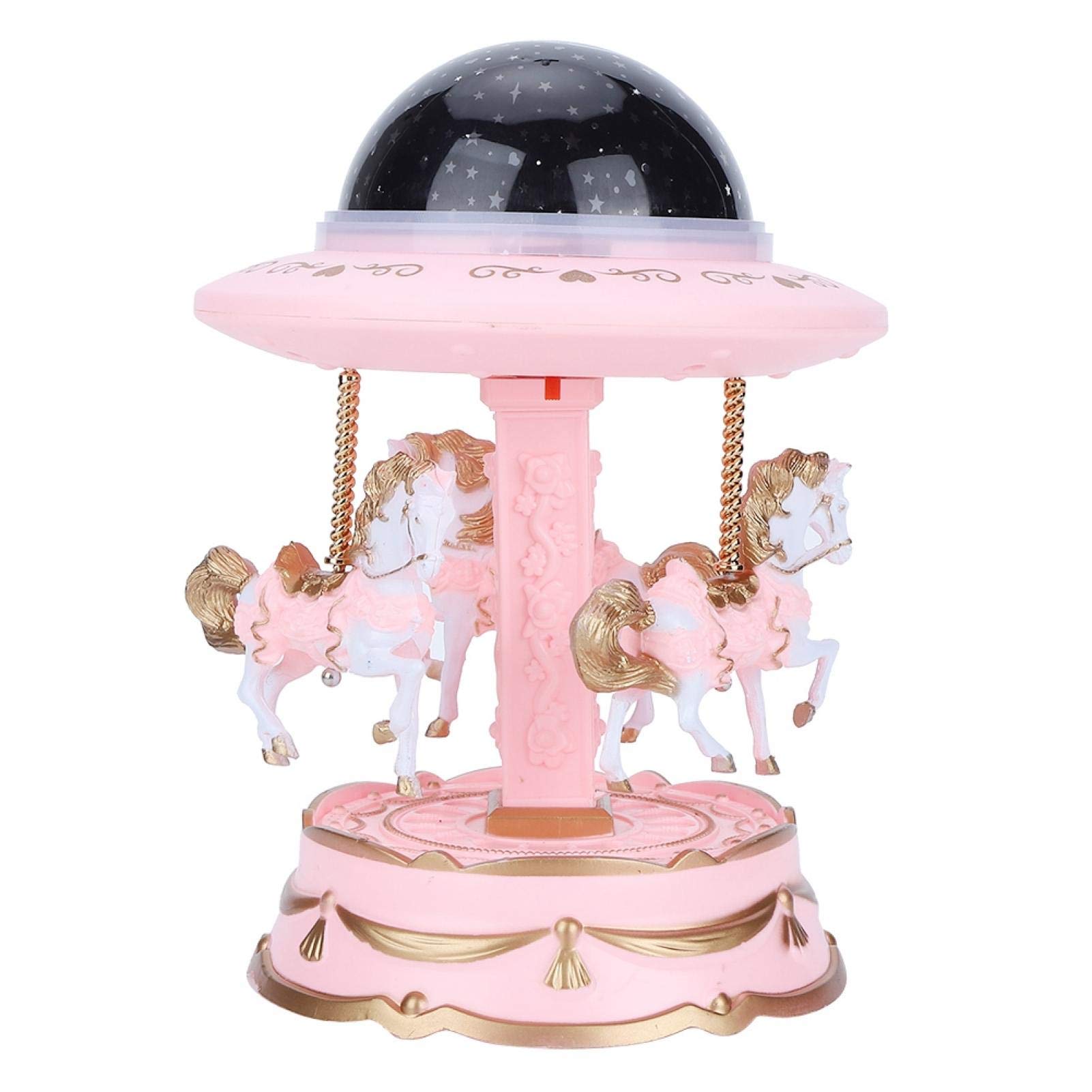 Handcrafted CUTULAMO Rotating Music Box with Projection Lamp - Small, Cute, Lightweight & Durable Musical Gift for Birthday, Anniversary, Christmas | Perfect for Bedroom Decor, Romantic Surprises & Special Occasions
