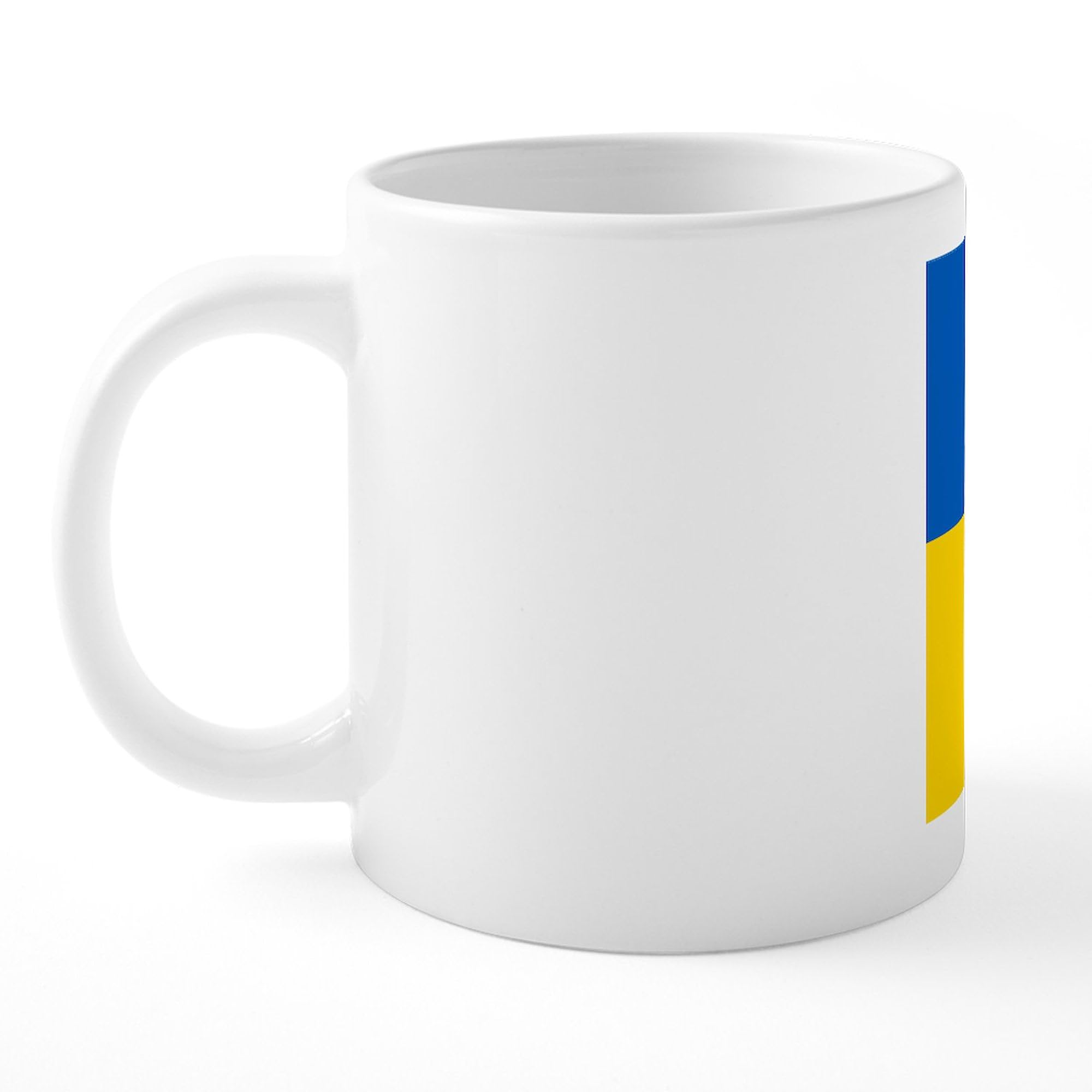 Ukraine Flag 20 oz Ceramic Coffee Mug - Large Insulated Travel Cup for Hot & Cold Drinks - Perfect for Home, Office, or Gifts