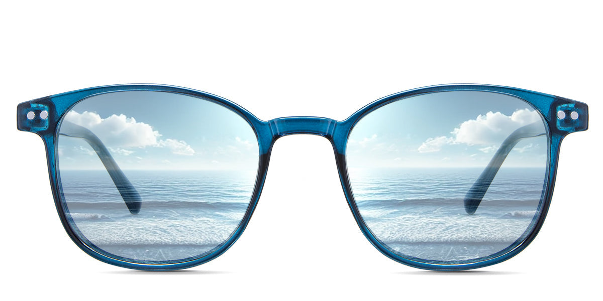 Men's Prescription Tinted Sunglasses - UV Protection Polarized Glasses for Driving, Fishing & Outdoor Activities