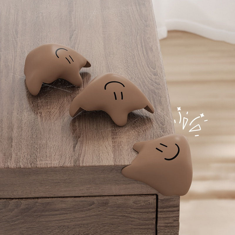 Baby Safety Silicone Table Corner Protectors - Soft Edge Guards for Childproofing Furniture (Ideal for Coffee Tables, TV Stands & Nursery Furniture)