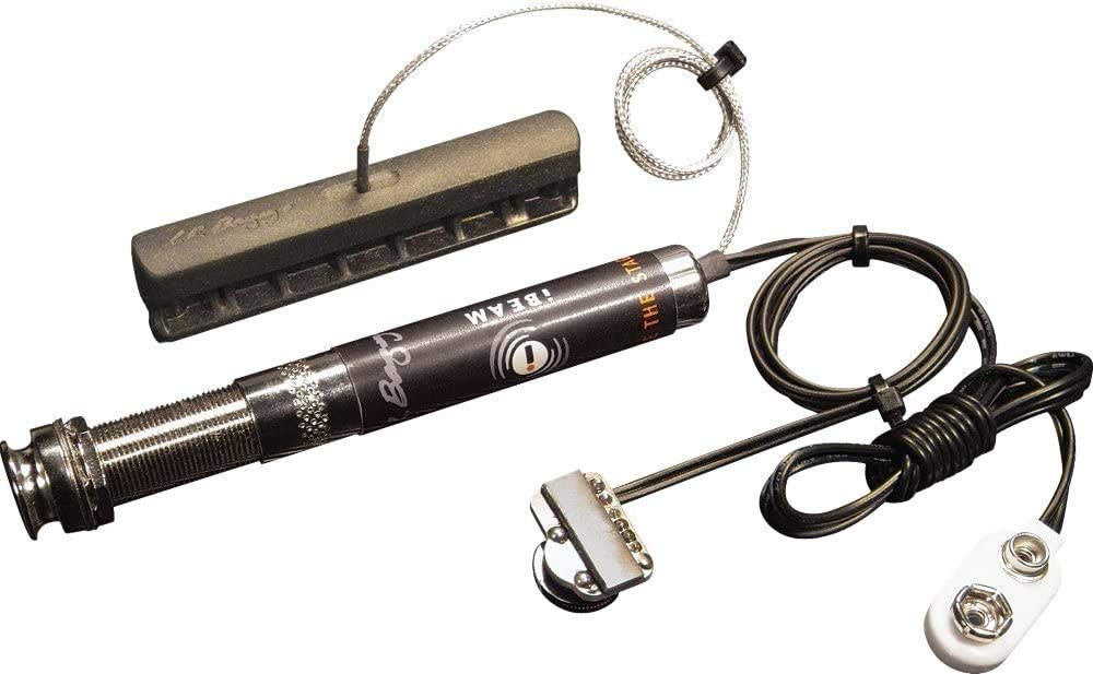 LR Baggs iBeam Active Acoustic Guitar Pickup System with Volume Control - Perfect for Live Performances & Studio Recording for Steel String Guitars