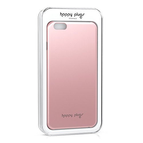 Happy Plugs Premium iPhone 6/6S Case - Shockproof Protective Cover with Retail Packaging in Rose Gold - Perfect for Everyday Use, Travel & Gift Giving