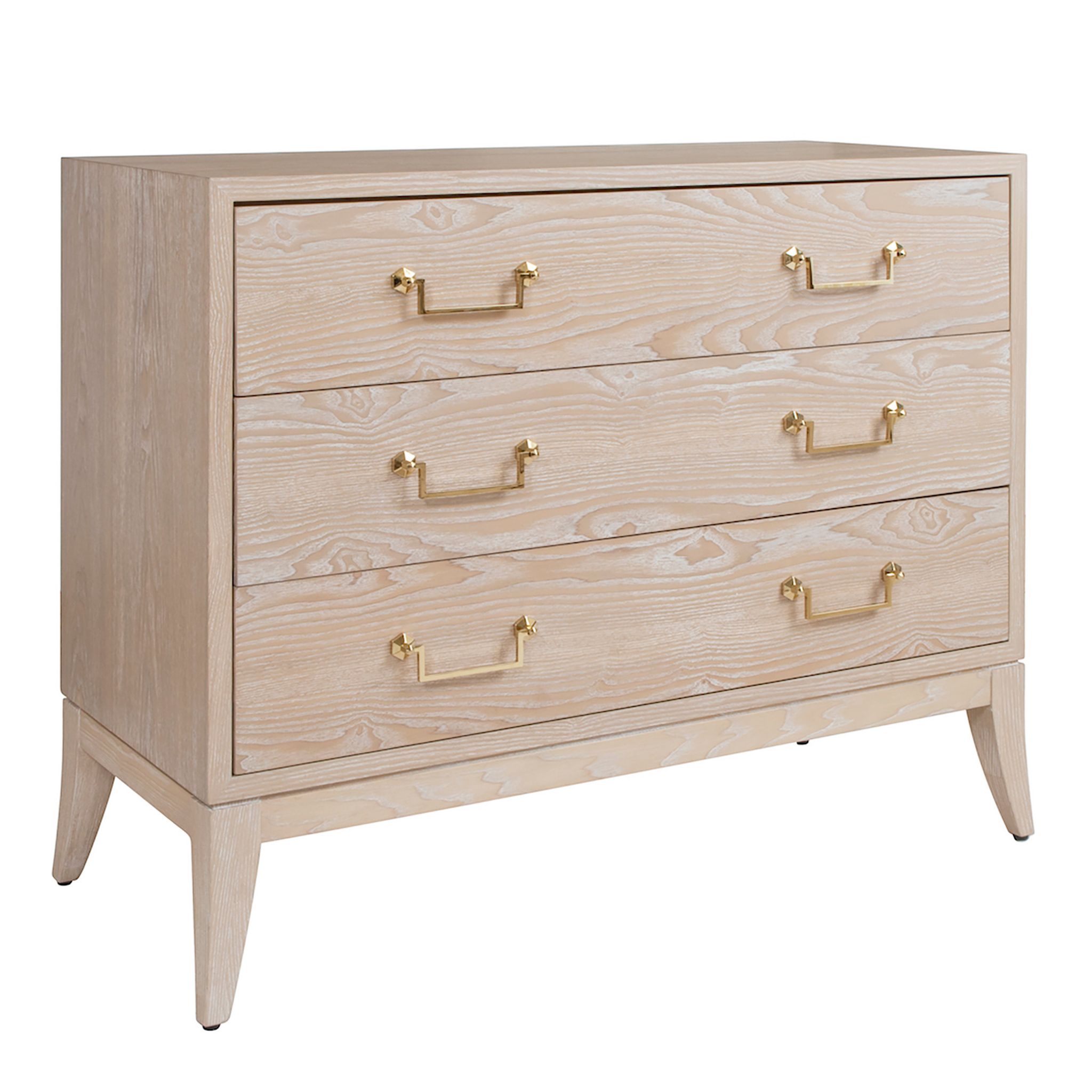3-Drawer Wooden Chest - Organize Clothes, Toys & Bedroom Essentials | Perfect for Home, Office & Dorm Storage
