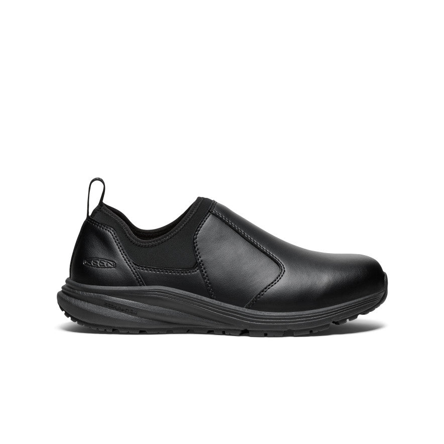 Women's PTC Vista Energy+ Shift Soft Toe Work Shoes - Black/Black | Slip-Resistant & Comfortable for Nurses, Waitresses & Healthcare Professionals