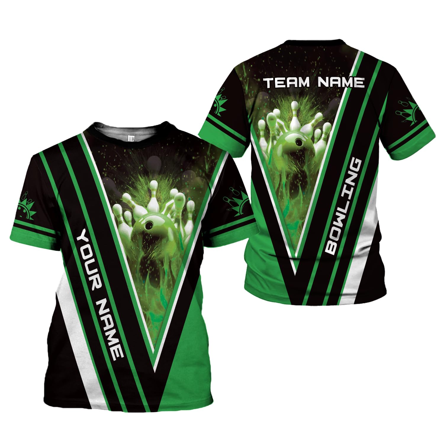 Custom Bowling Shirts for Men & Women - Personalized Unisex Bowling Jerseys - Team & League Uniforms - Perfect for Bowling Tournaments, Leagues & Casual Play