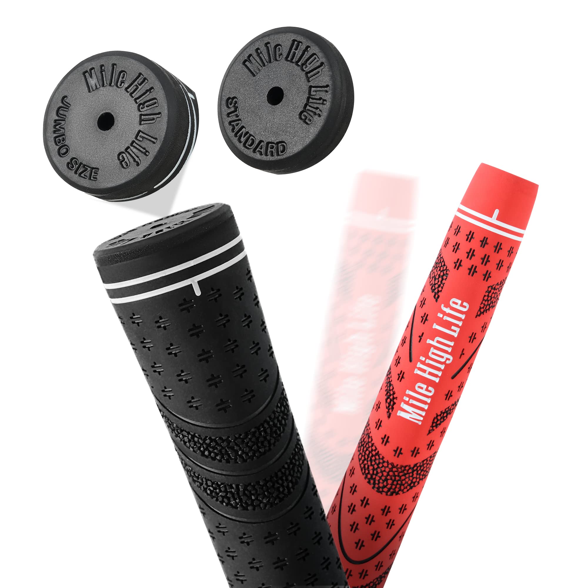 Premium Non-Slip Rubber Golf Grips - 3 Pack or 13 Pack Multi-Compound Golf Club Grips for Men & Women | Improve Swing Control & Comfort | Perfect for Driving Range, Course Play & Golf Training
