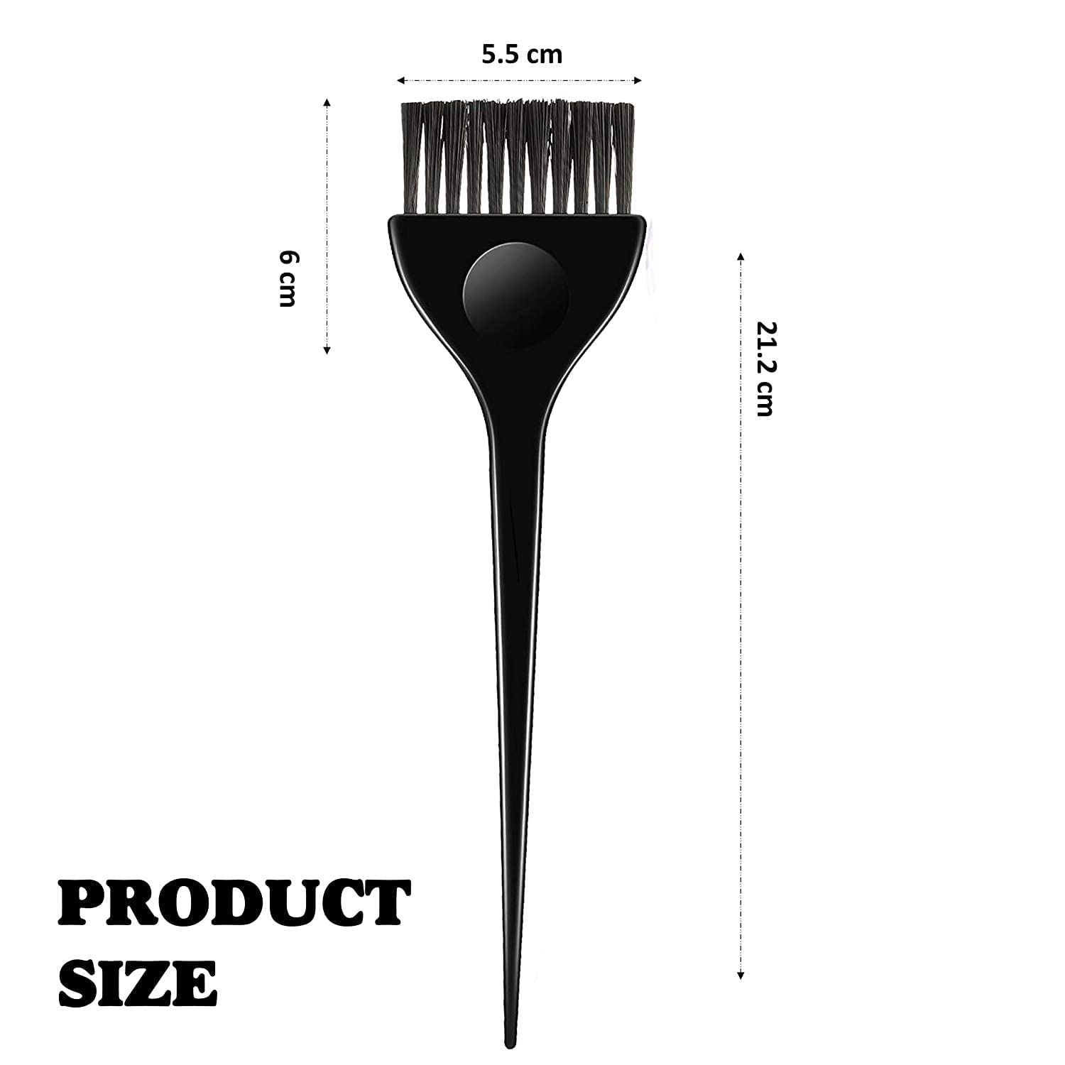 3-Piece Hair Dye Brush Set - Professional Hair Coloring Brushes & Applicator Tools for Salon, Home DIY, Women & Students - Perfect for Balayage, Highlights & Root Touch-Ups