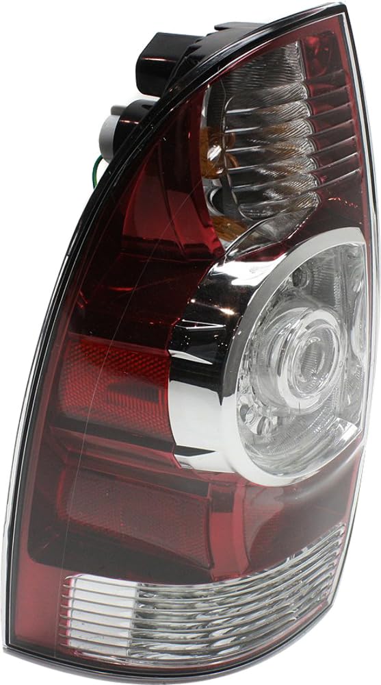 BAP For Toyota Tacoma 2009-2015 Left Hand Tail Lamp Assembly - LED Clear Lens Replacement Part (CAPA Certified) | Perfect for Off-Roading, Camping & Night Driving