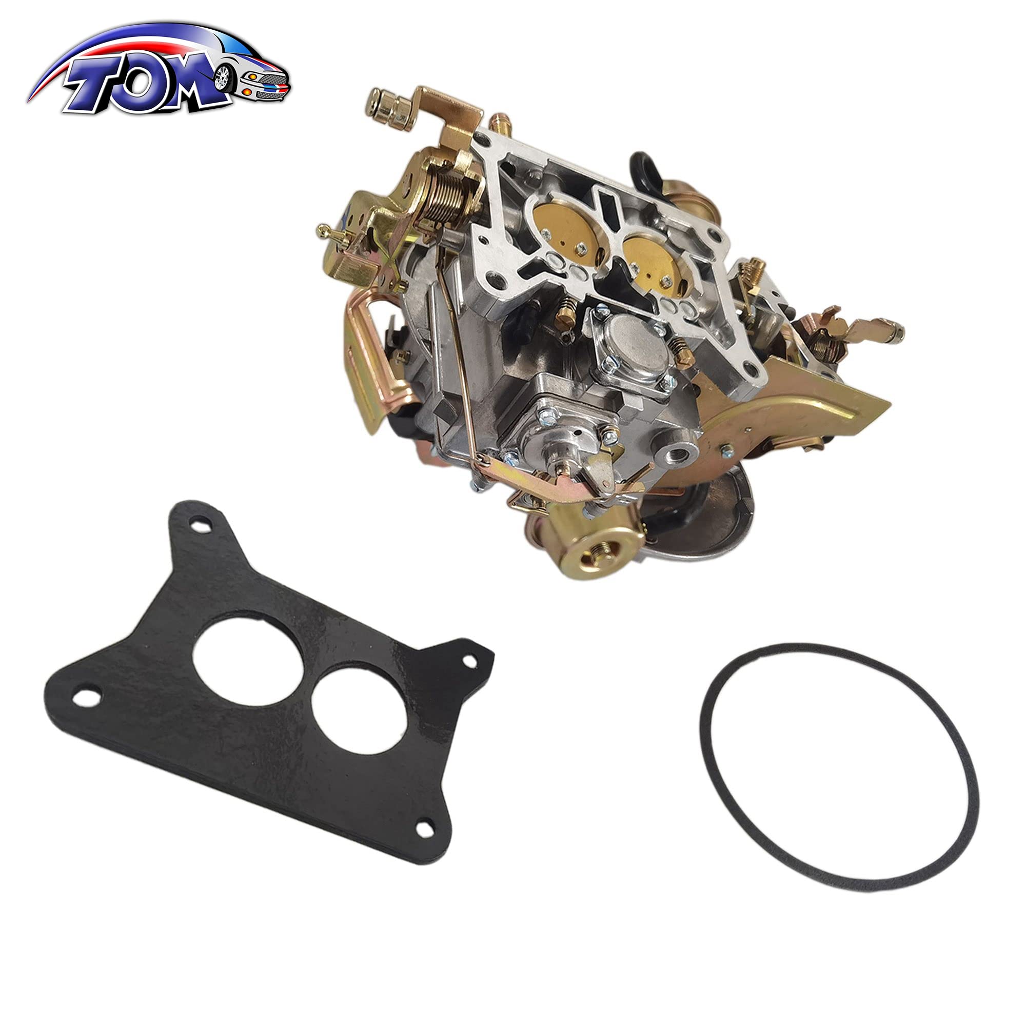 TOM Carburetor Auto Trans Autoline Replacement for 1983-1985 Ford F-150 F-250 F-350 Bronco - Part #2-894 & 64-5542 - Perfect for Engine Repair & Performance Upgrade